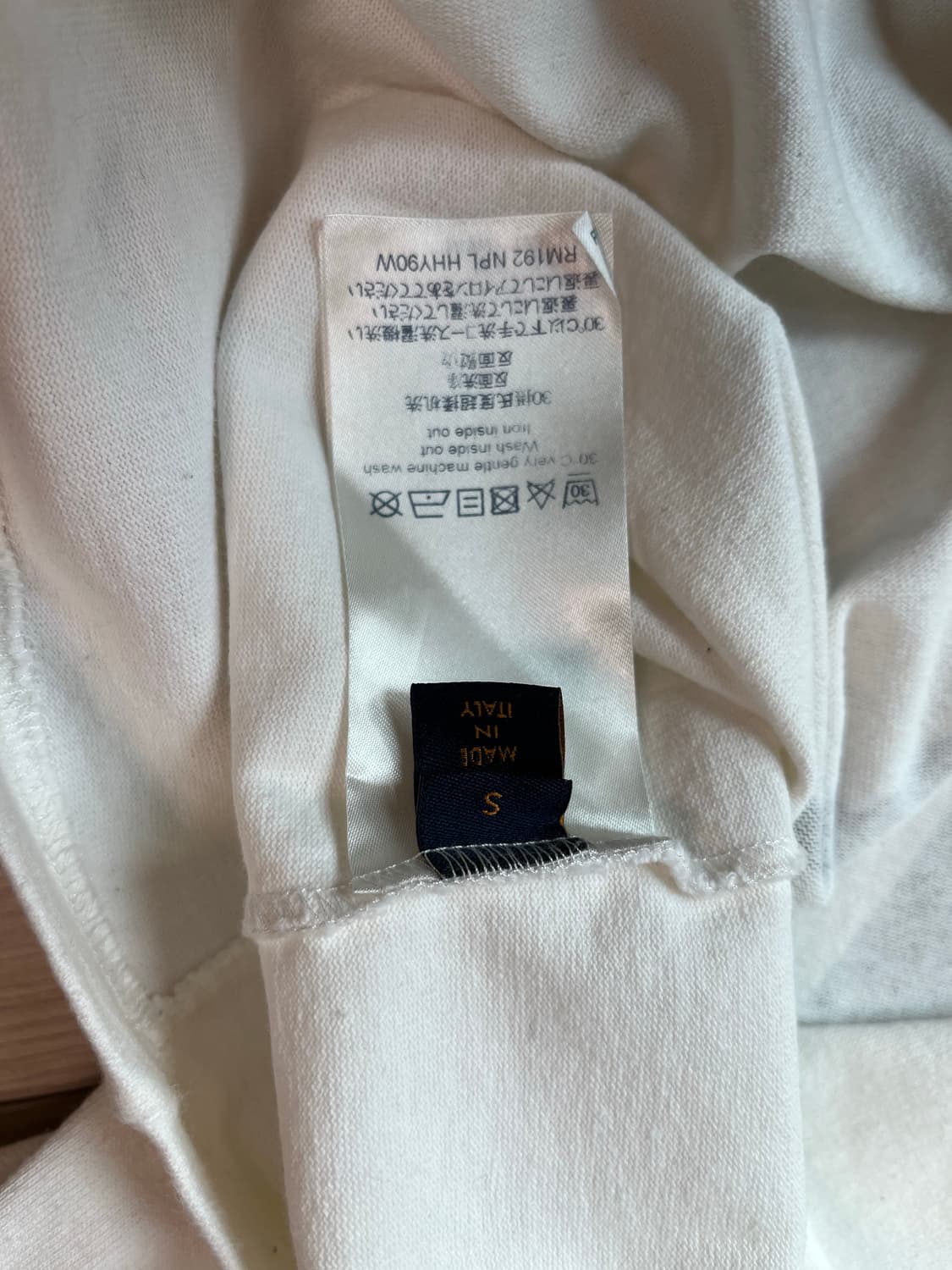 루이비통 반팔 티셔츠 S 정품 상품이미지8