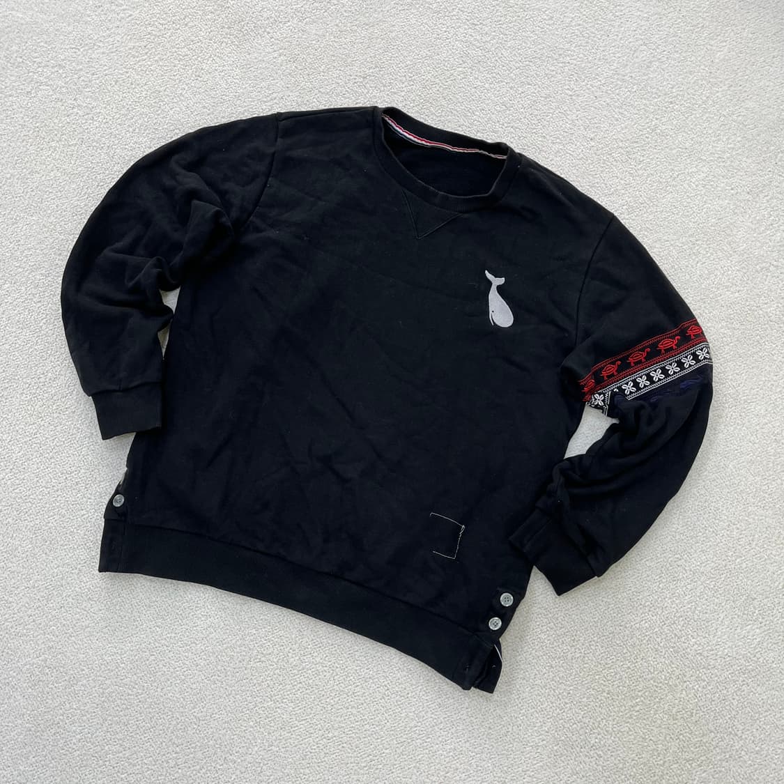 실측확인 빈티지 긴팔 맨투맨 0331M 상품이미지1