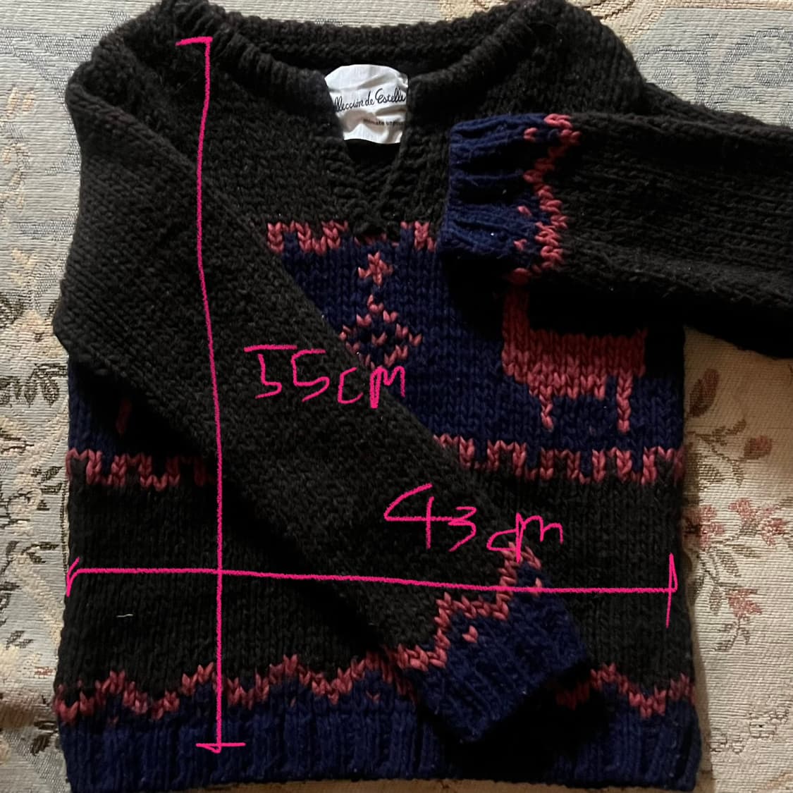 [일본빈티지]vintage nordic knitwear 상품이미지2