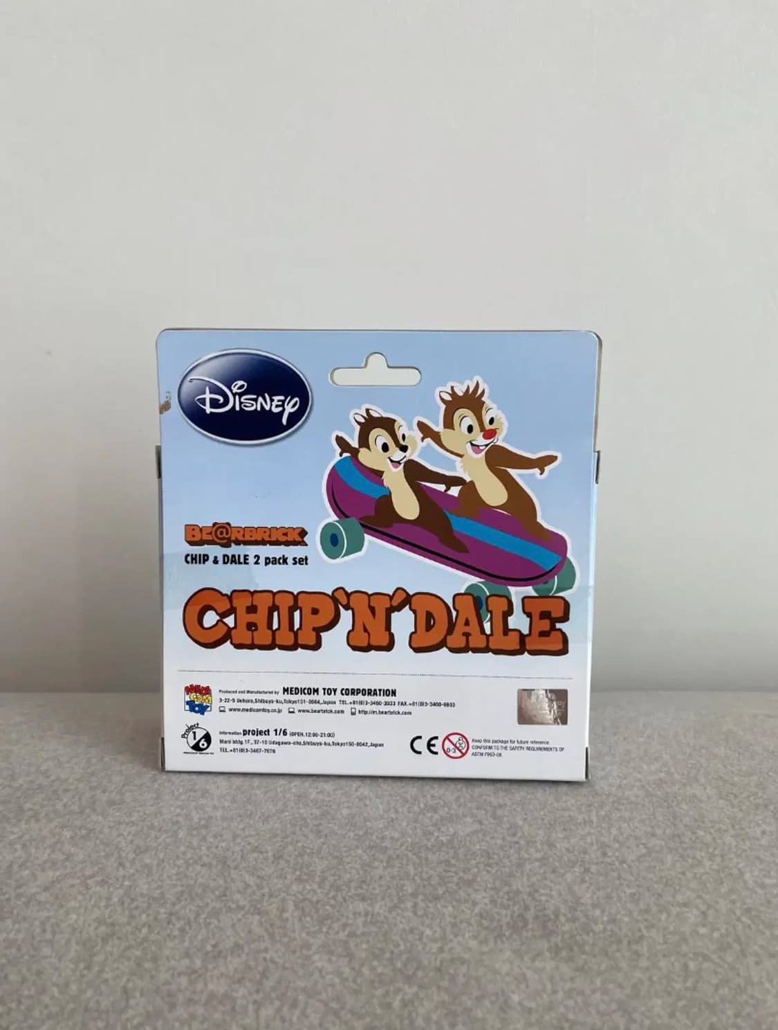 디즈니 칩앤데일 베어브릭 (박스풀, 상태 아주 좋음) 상품이미지3