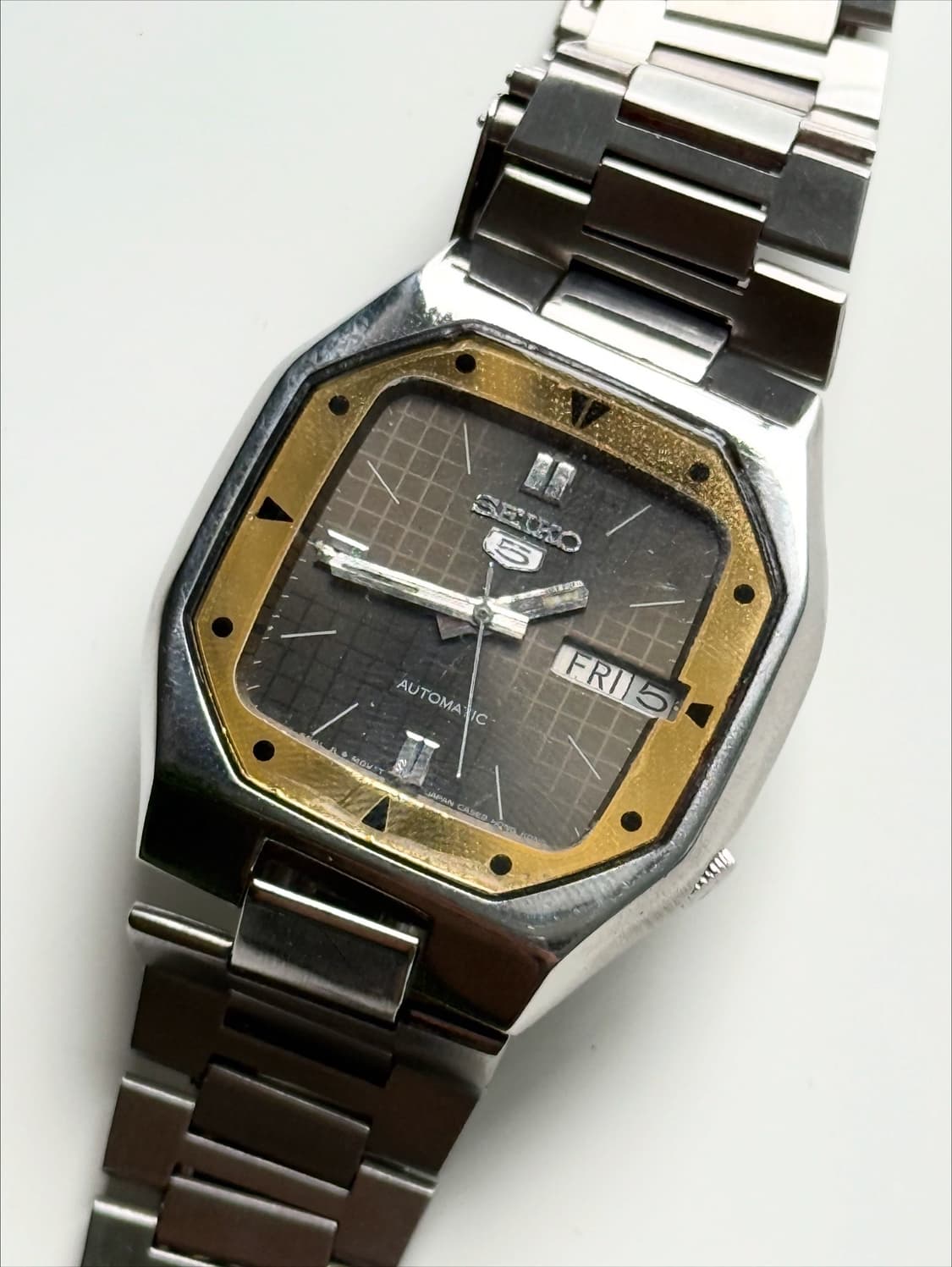80s Seiko5 Autmatic Vintage Metal Watch 상품이미지1