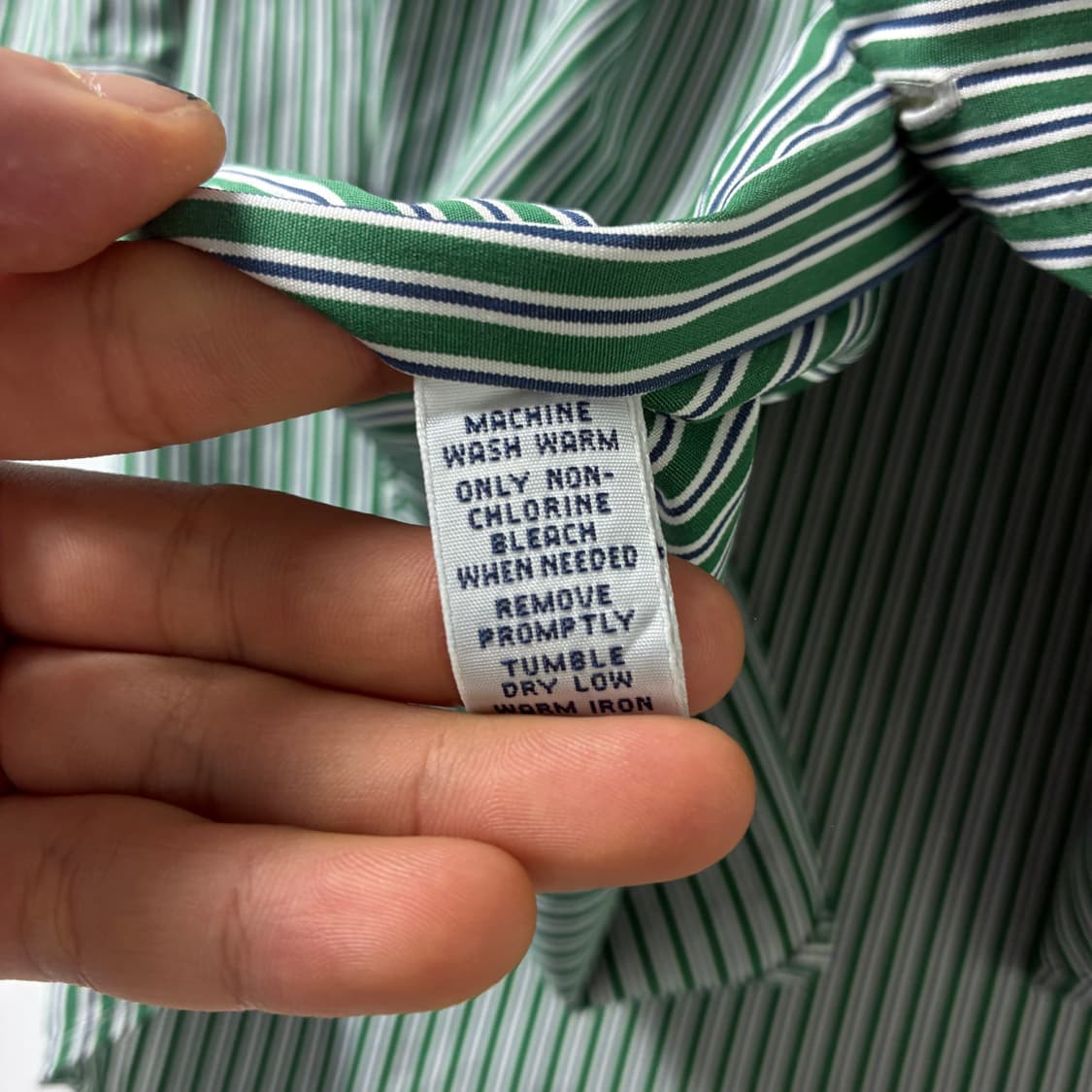 Polo 폴로 랄프로렌 그린 긱시크 스트라이프 셔츠 상품이미지5