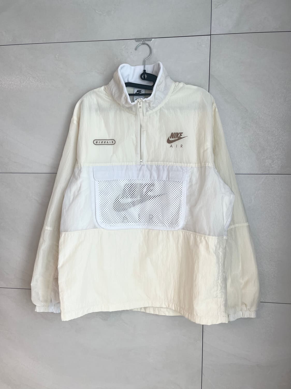 나이키 에어 우븐 라인드 바람막이 코코넛 밀크 [L] 상품이미지3