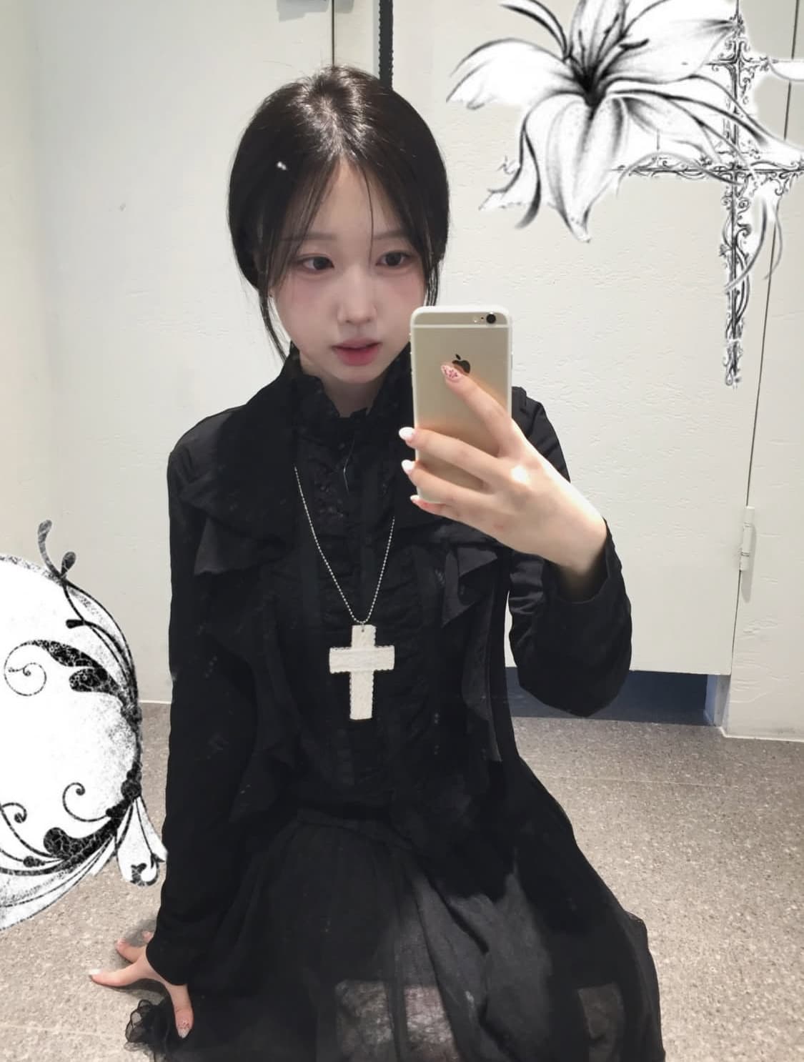 빈티지 블랙 페어리 코디세트  상품이미지1