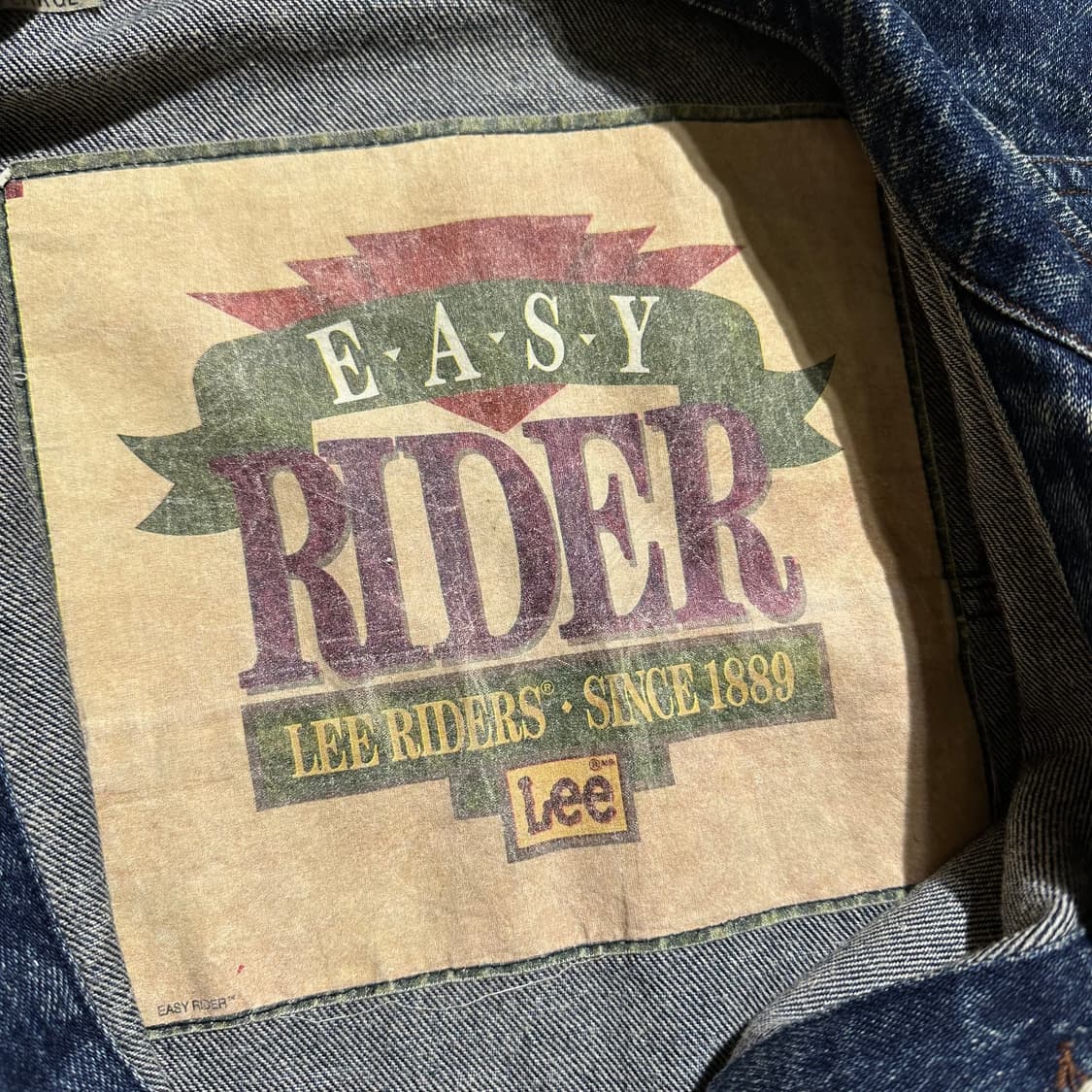 Lee 90’s EASY RIDER 데님 트러커 자켓 | 후루츠패밀리
