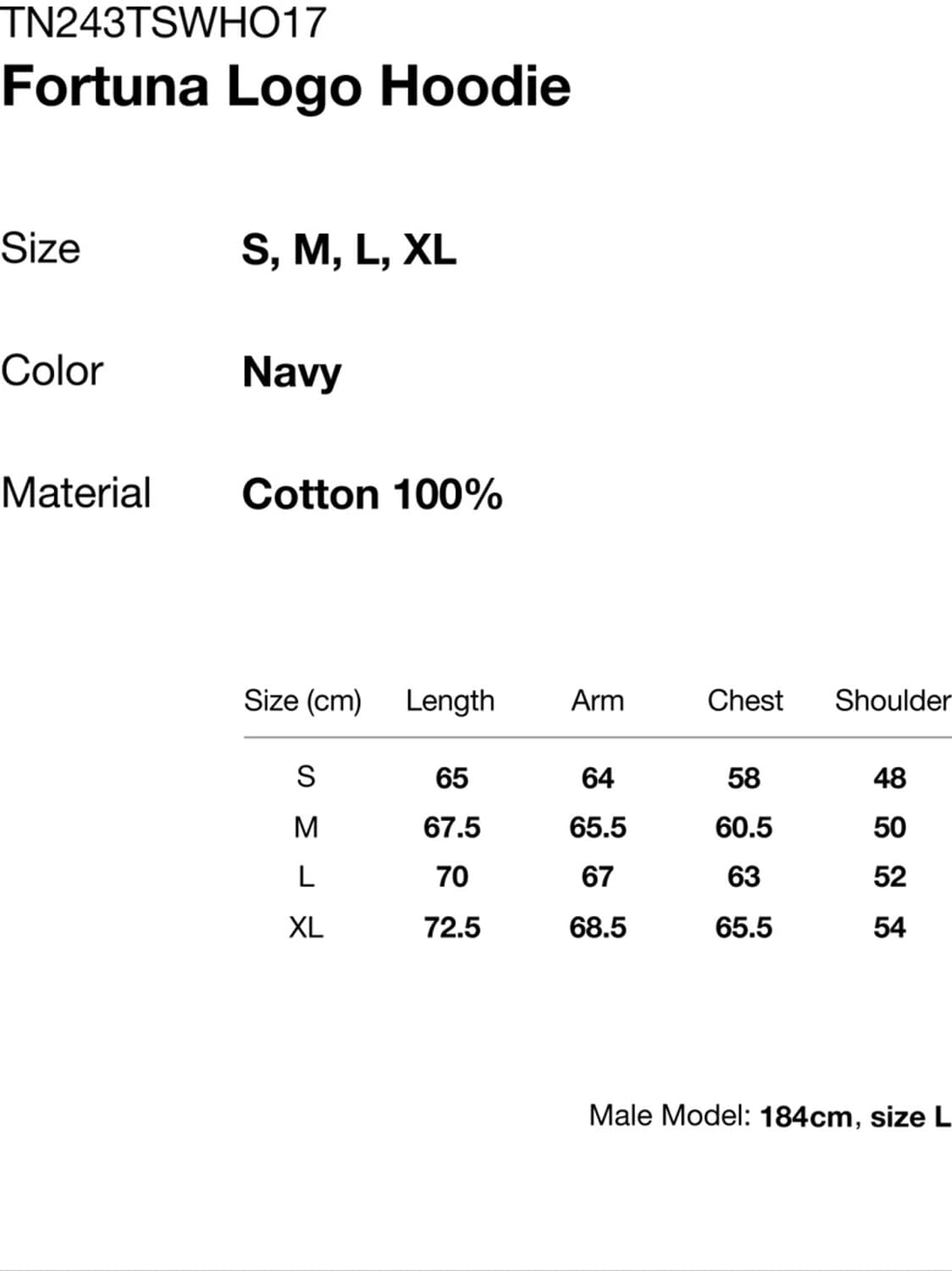 디스이즈네버댓 네이비 로고 후드 후디 XL 상품이미지5
