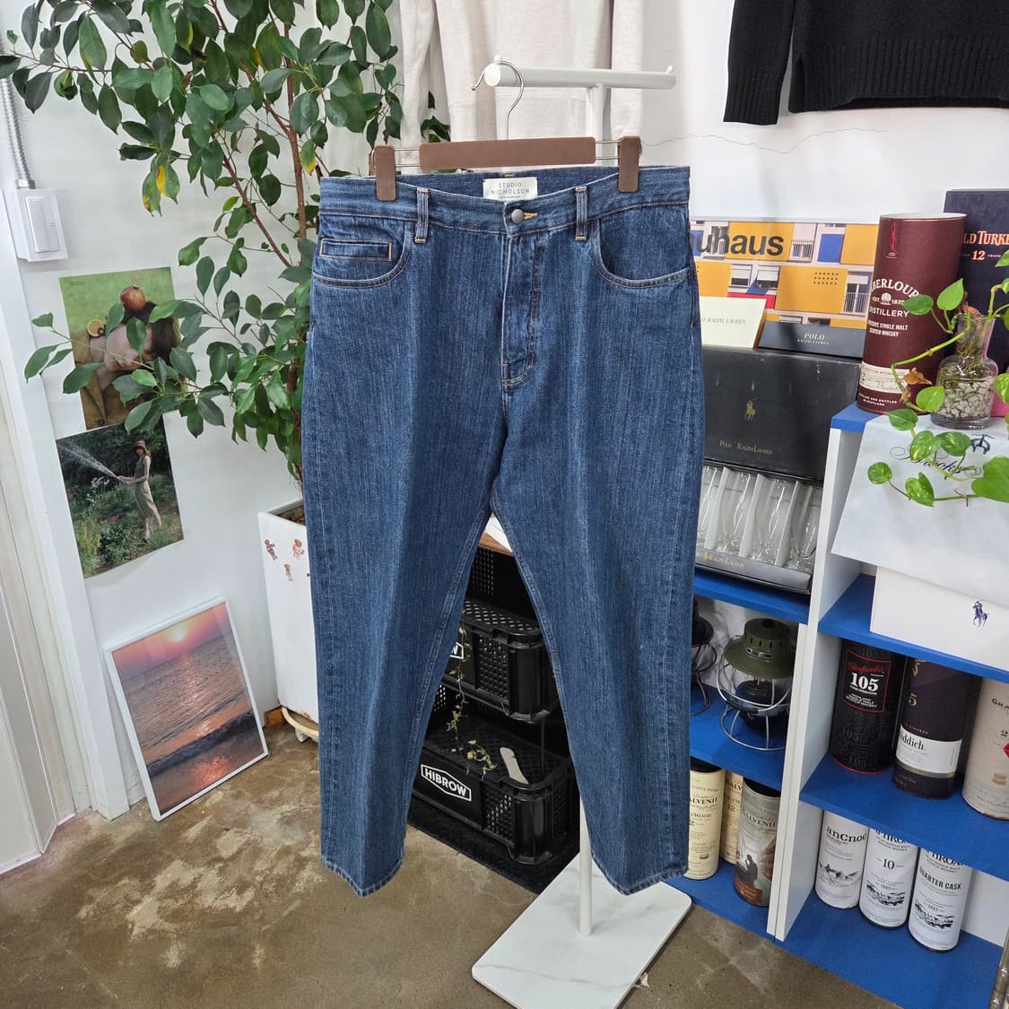 스튜디오 니콜슨 셀비지 데님팬츠 L 상품이미지1