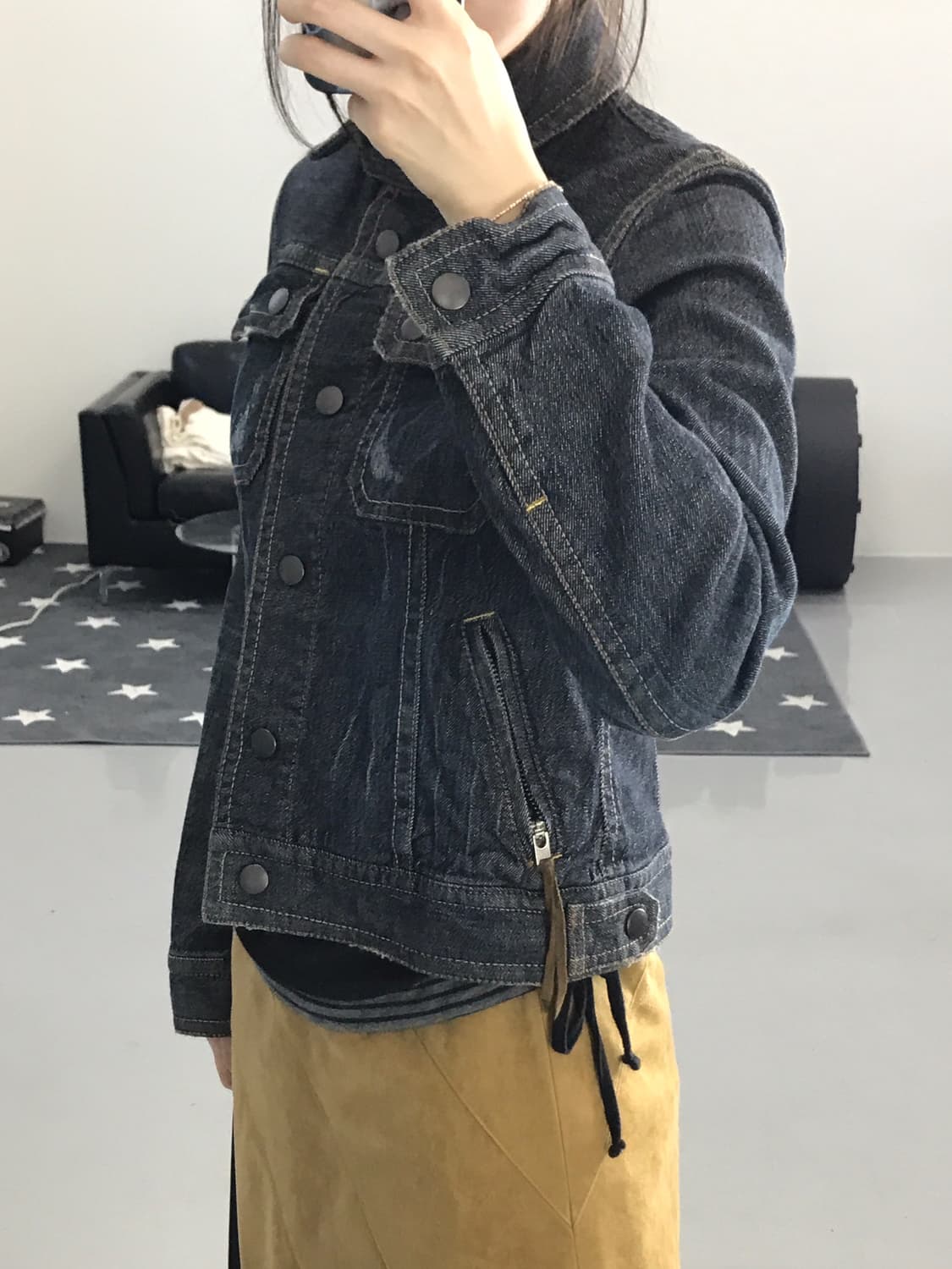 Michel Klein vintage denim jacket 상품이미지3