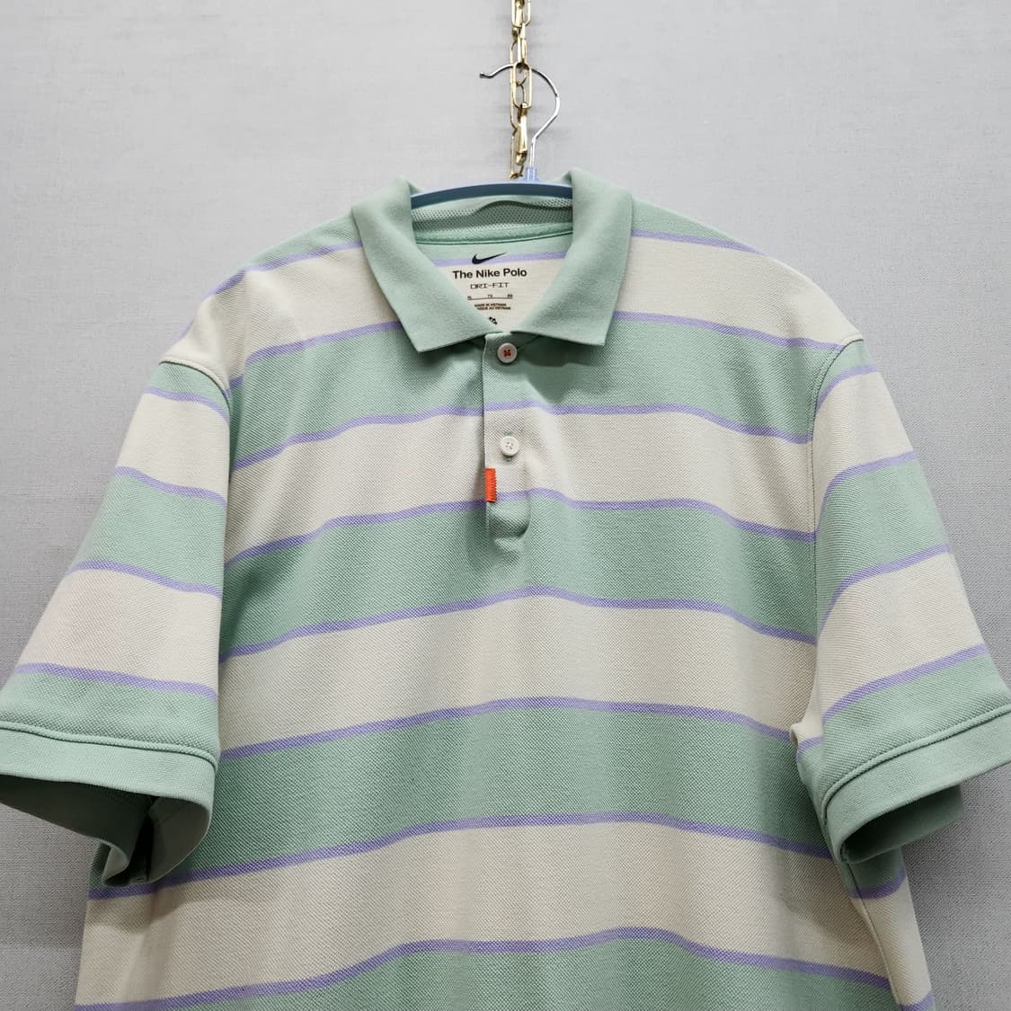 나이키 스트라이프 드라이핏 반팔카라 XL(XL) 상품이미지1