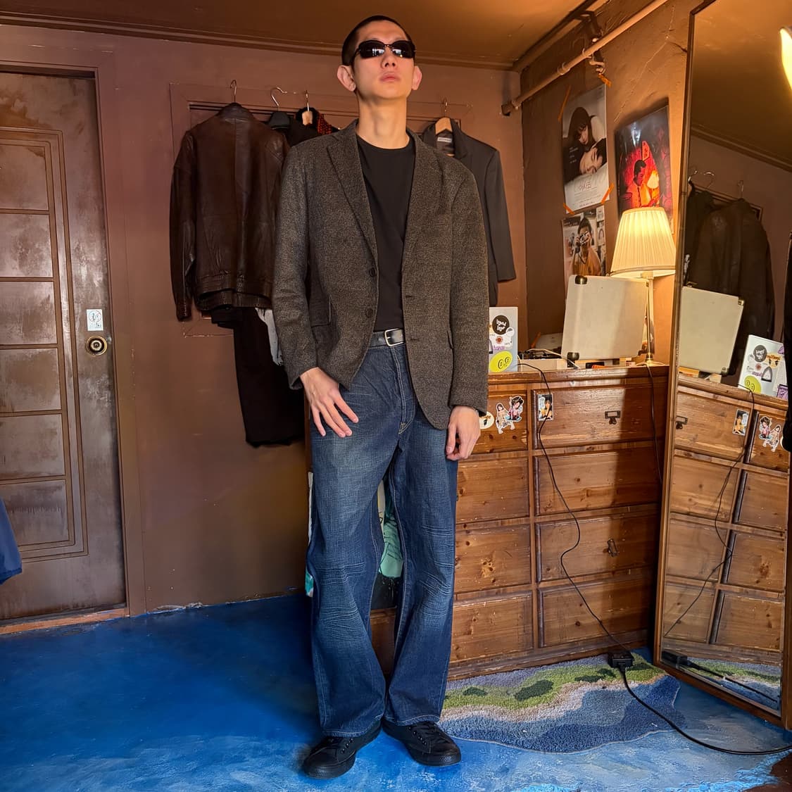 DAKS GRAY QUILTED BLAZER 상품이미지2