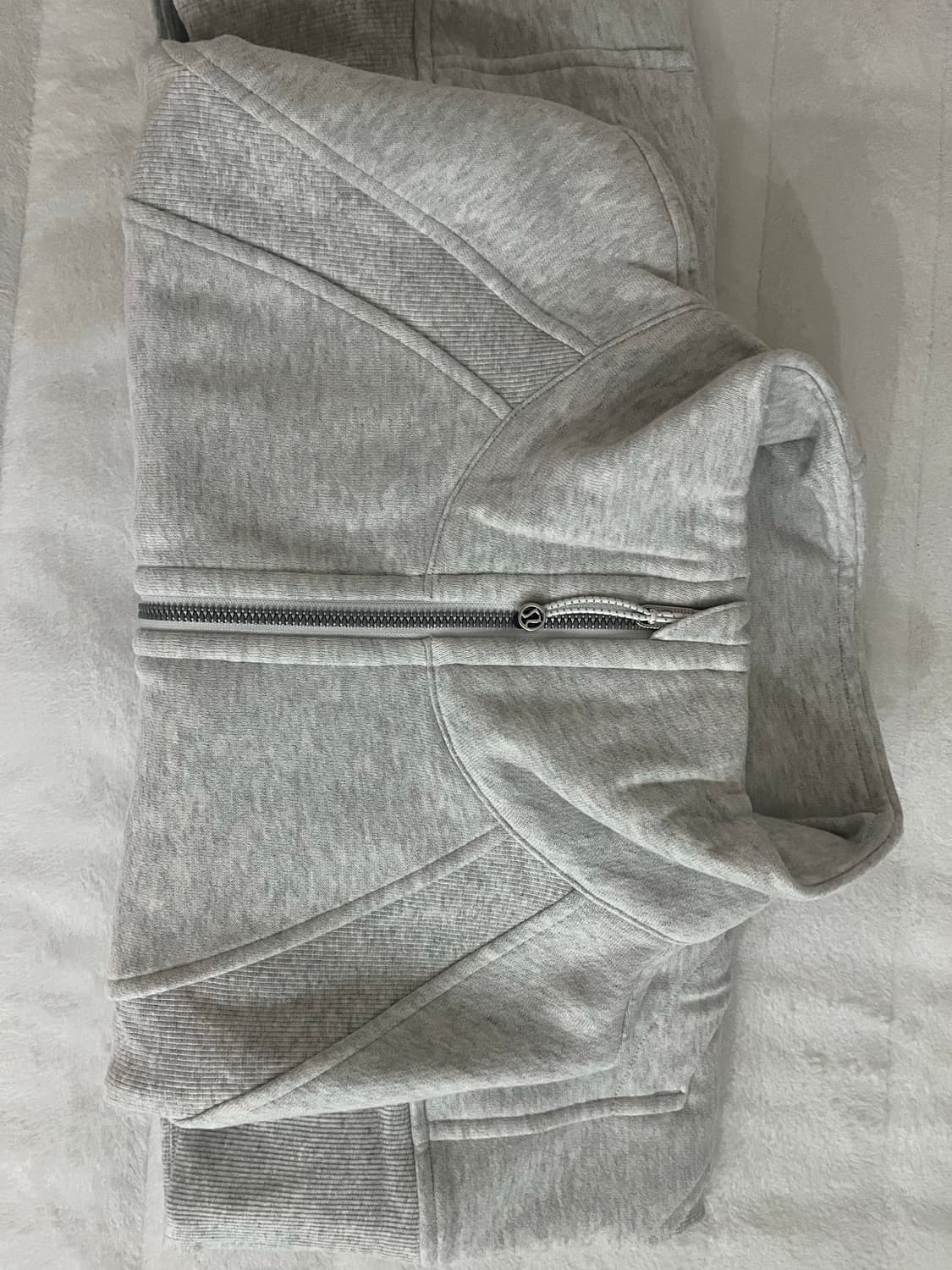 룰루레몬 스쿠바 오버사이즈 퍼널넥 라이트그레이 상품이미지2