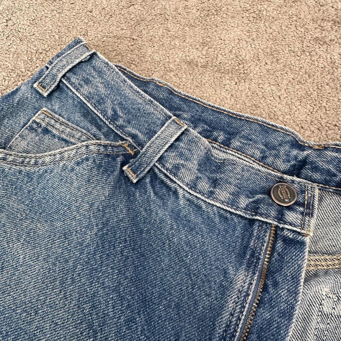 디키즈 중청 릴렉스 핏 카펜터 데님 팬츠(32) 상품이미지7