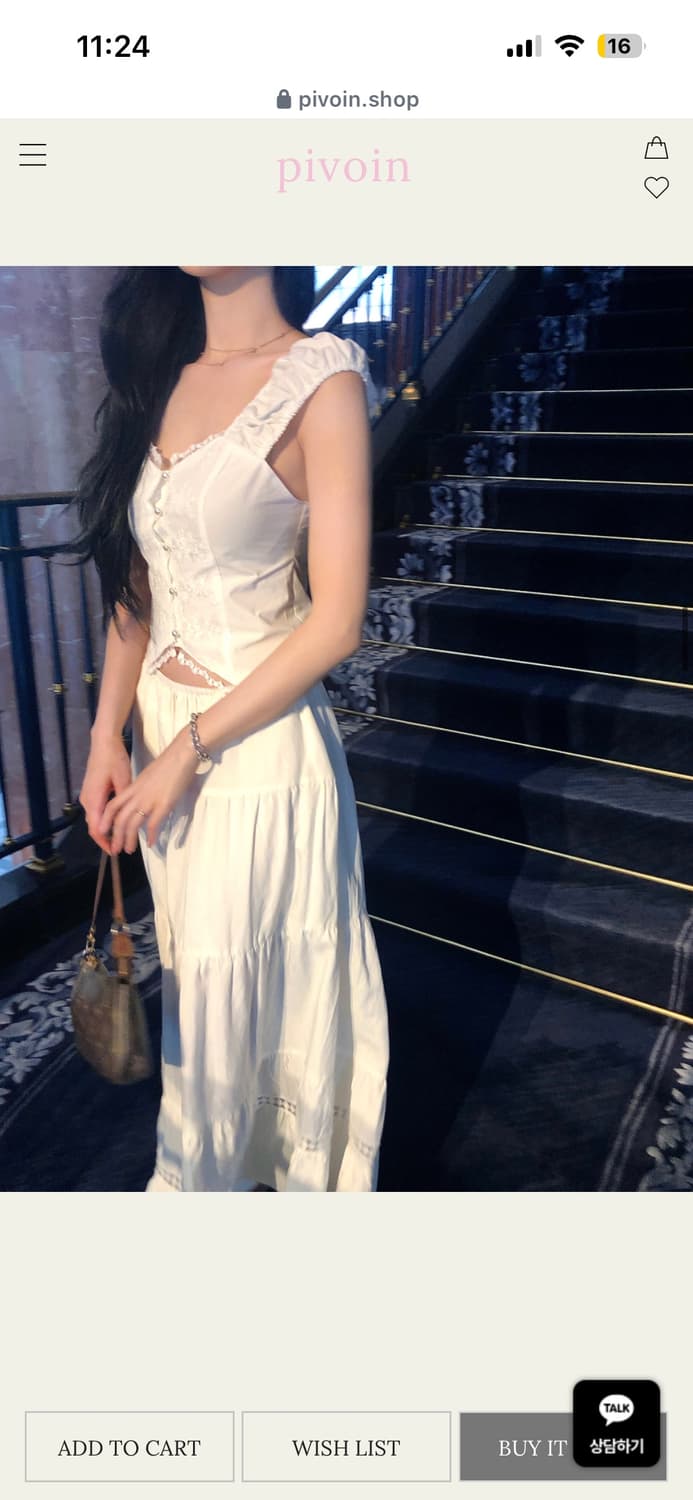 피브안 스완 레이스 블라우스 s m 상품이미지3