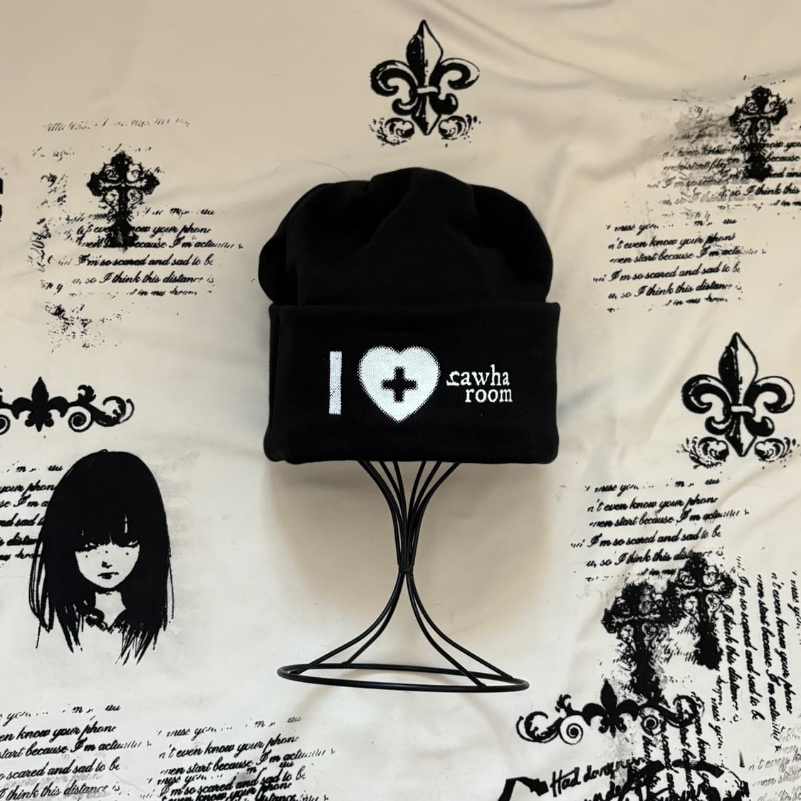 • 사화룸 I ❤️‍🩹 beanie 상품이미지1