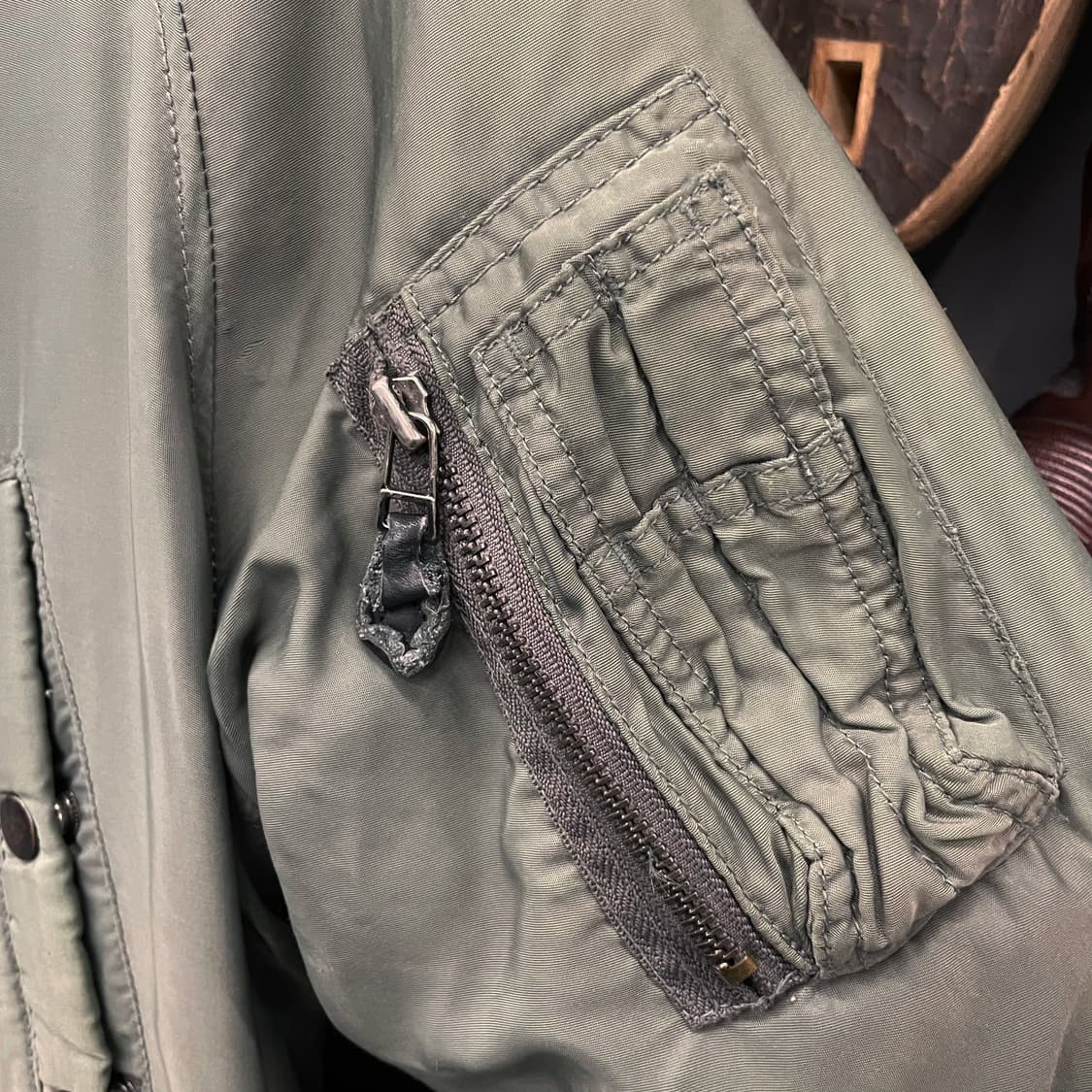 U.S AirForce 전투비행대대 VF-191 퍼 후드 N3B 야상자켓 상품이미지5