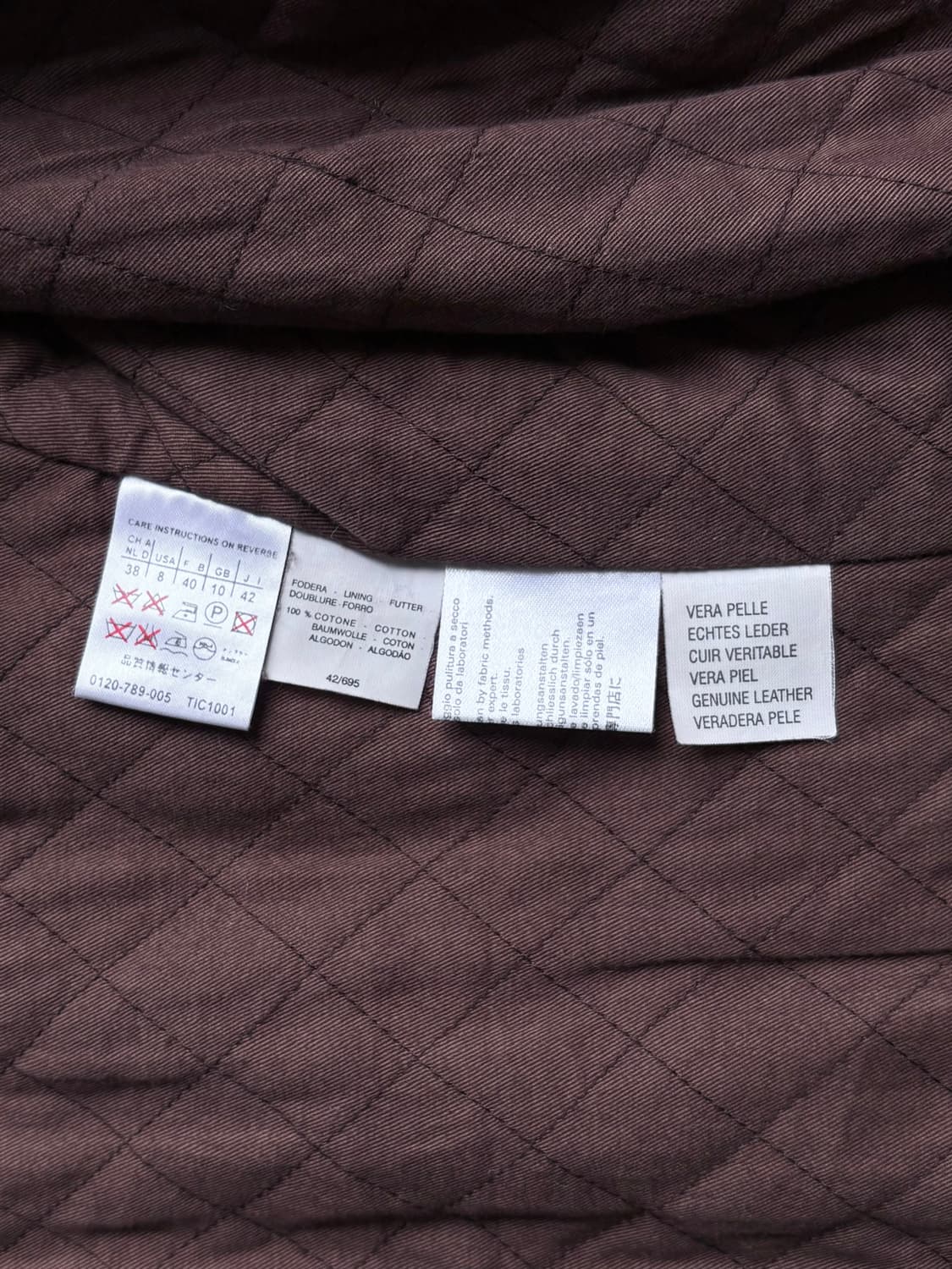 막스 마라 레더 사파리 베스트 - 자켓 (2way) 상품이미지8