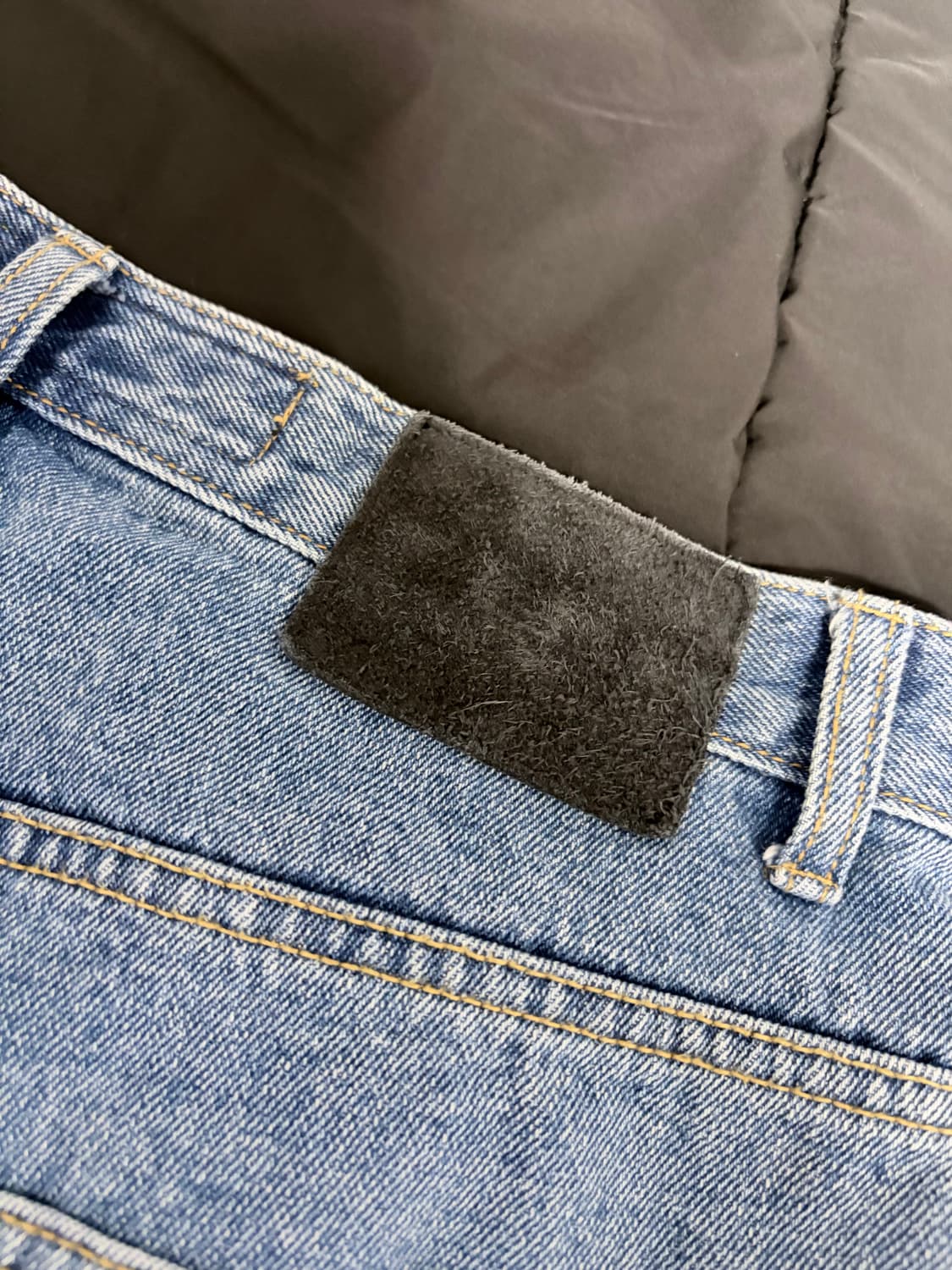 스웨이드 데님 버뮤다 팬츠 S 중청 상품이미지4