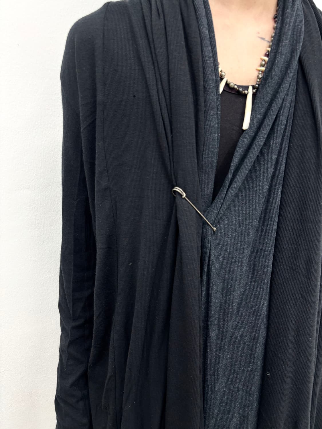 Schlussel Shawl Drape Cardigan   상품이미지5