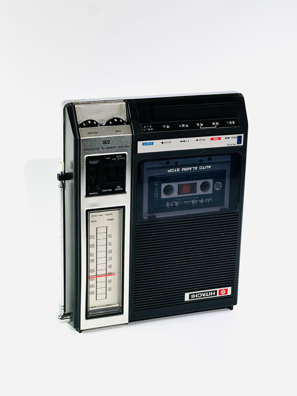 히타치 빈티지 TRK-1240 포터블 라디오 카세트 플레이어 상품이미지2