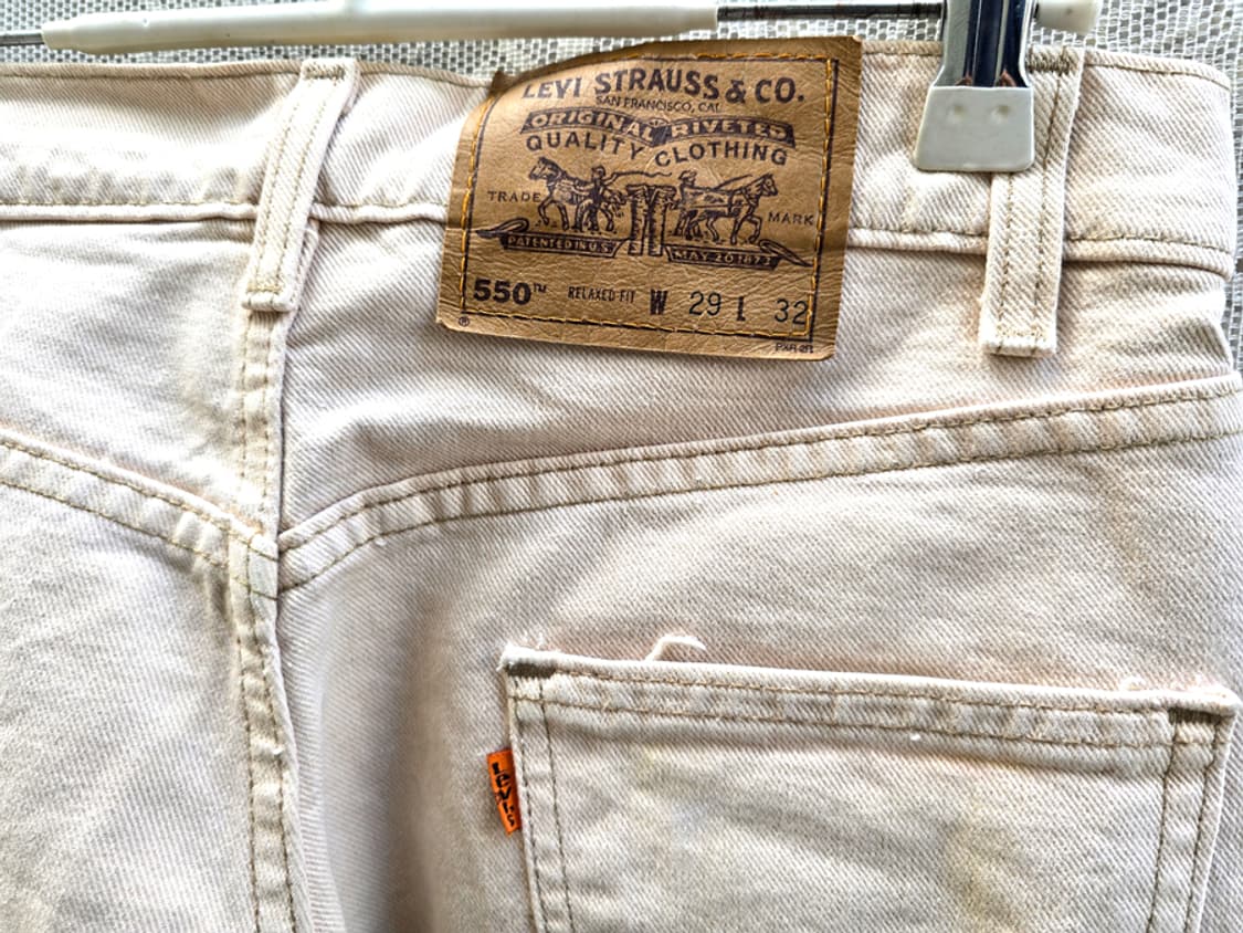 90s 리바이스 550 오렌지탭 (made in usa) 상품이미지5