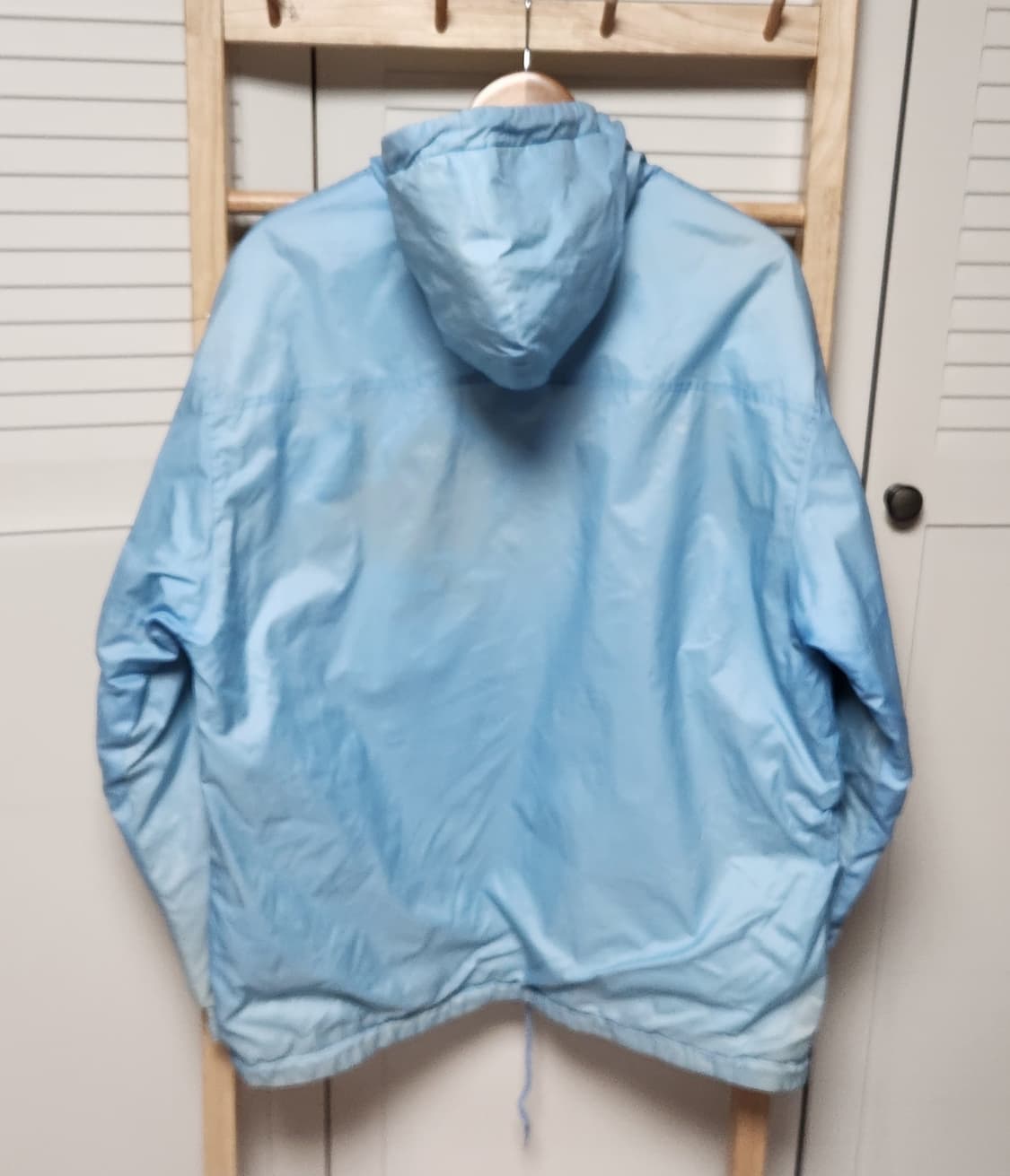 XL 폴로 스포츠 USA 성조기 빅로고 90S 양면 바람막이 후리스 자켓 상품이미지9