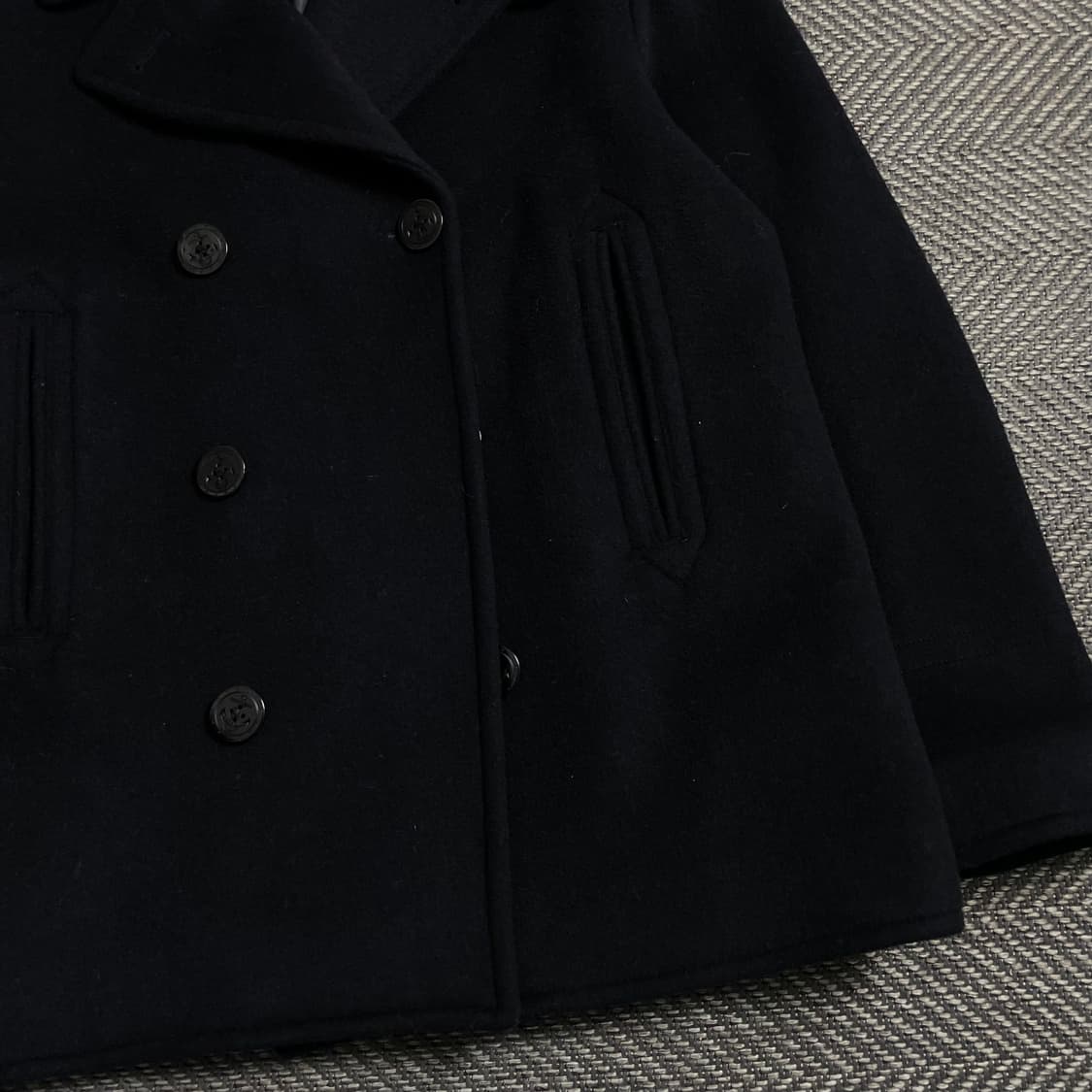 후아유 U.S 아메카지 양모 피코트 자켓 y 4731 상품이미지3