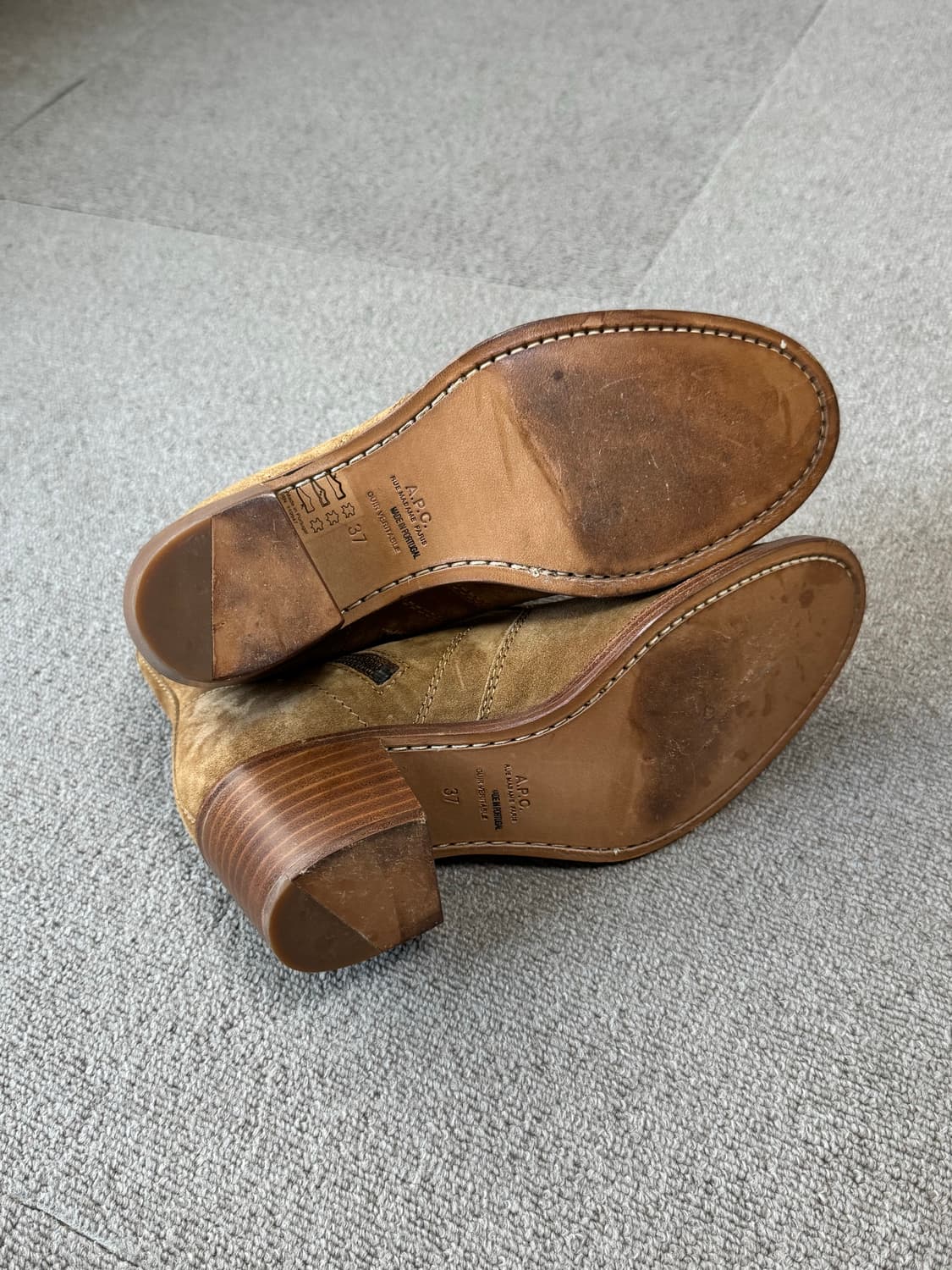 아페쎄 스웨이드 부츠 37사이즈 상품이미지3