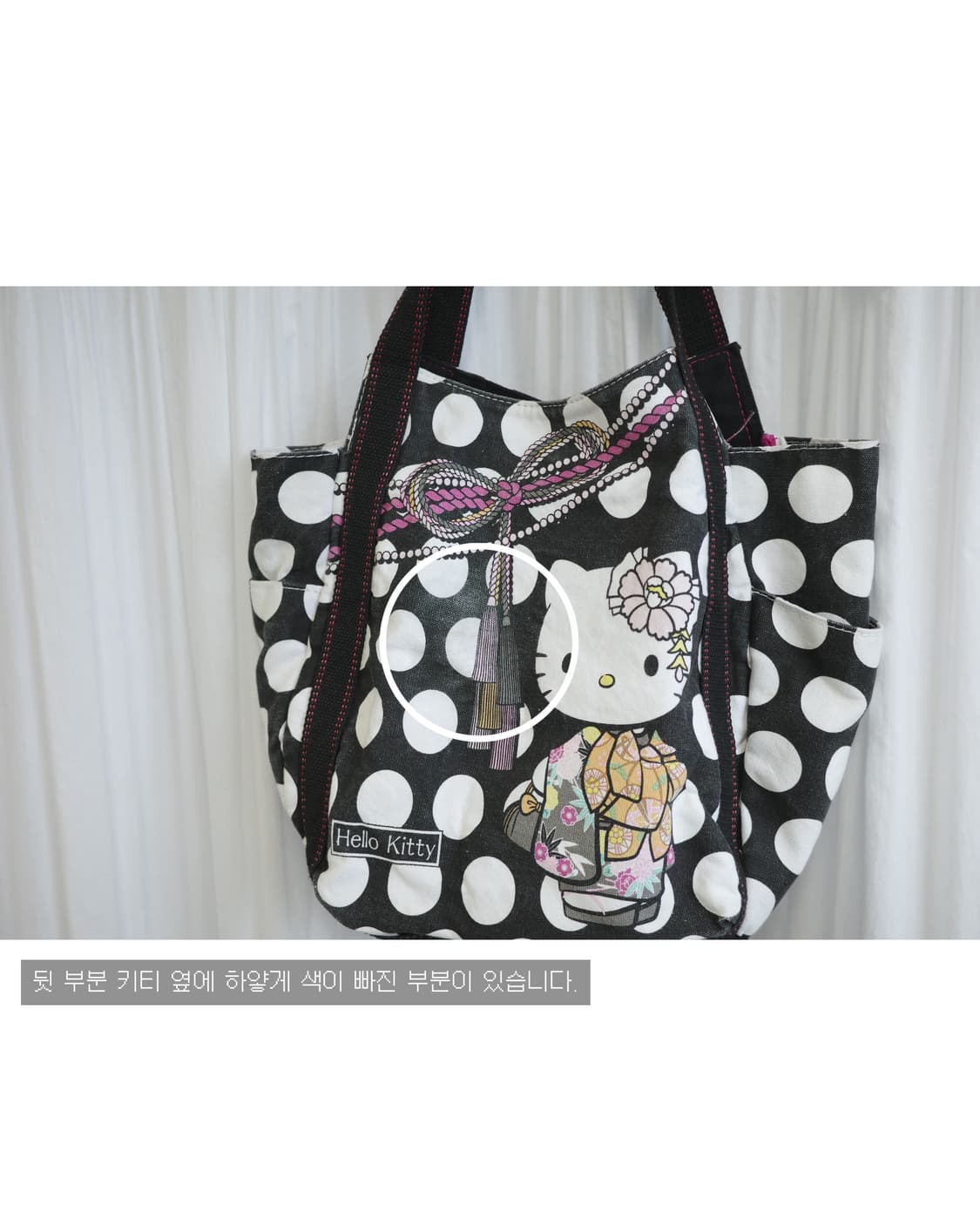 Hello Kitty × AMONNLISA dot bag 상품이미지2