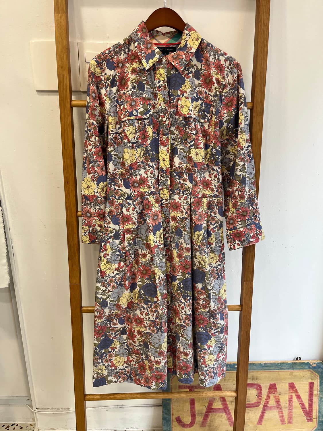 타미힐피거 플로럴 가든 셔츠 원피스 (상태 최상) 상품이미지2