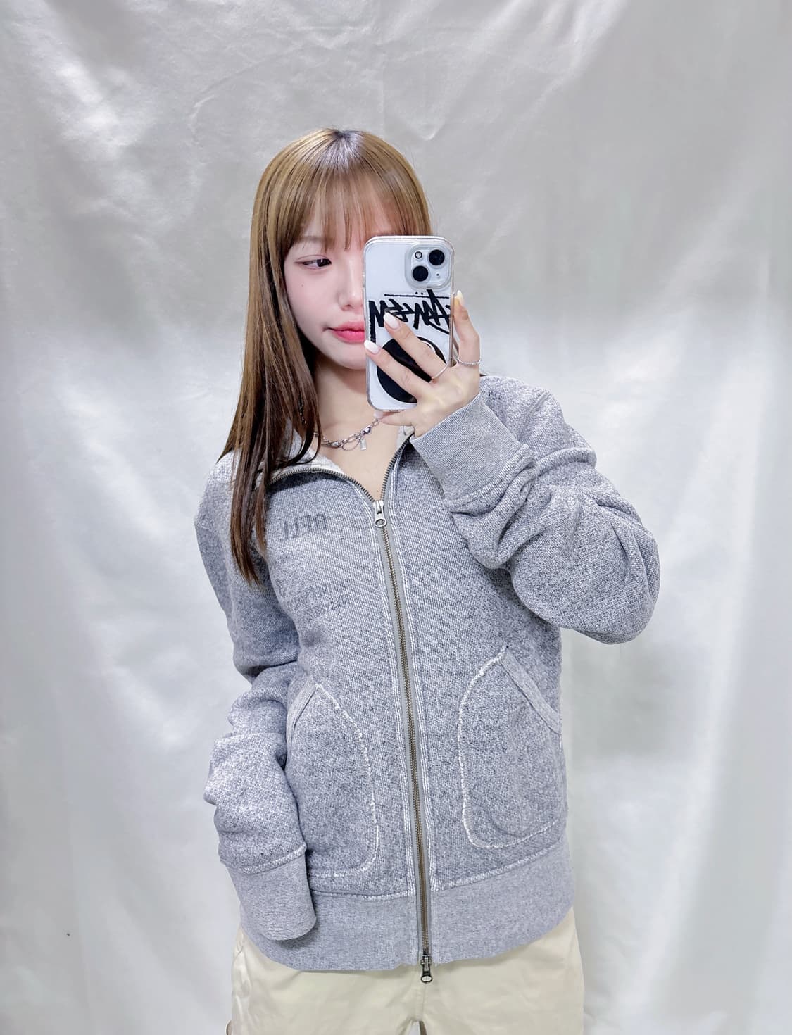 아비렉스 US NAVY 투웨이 코튼 집업 상품이미지2