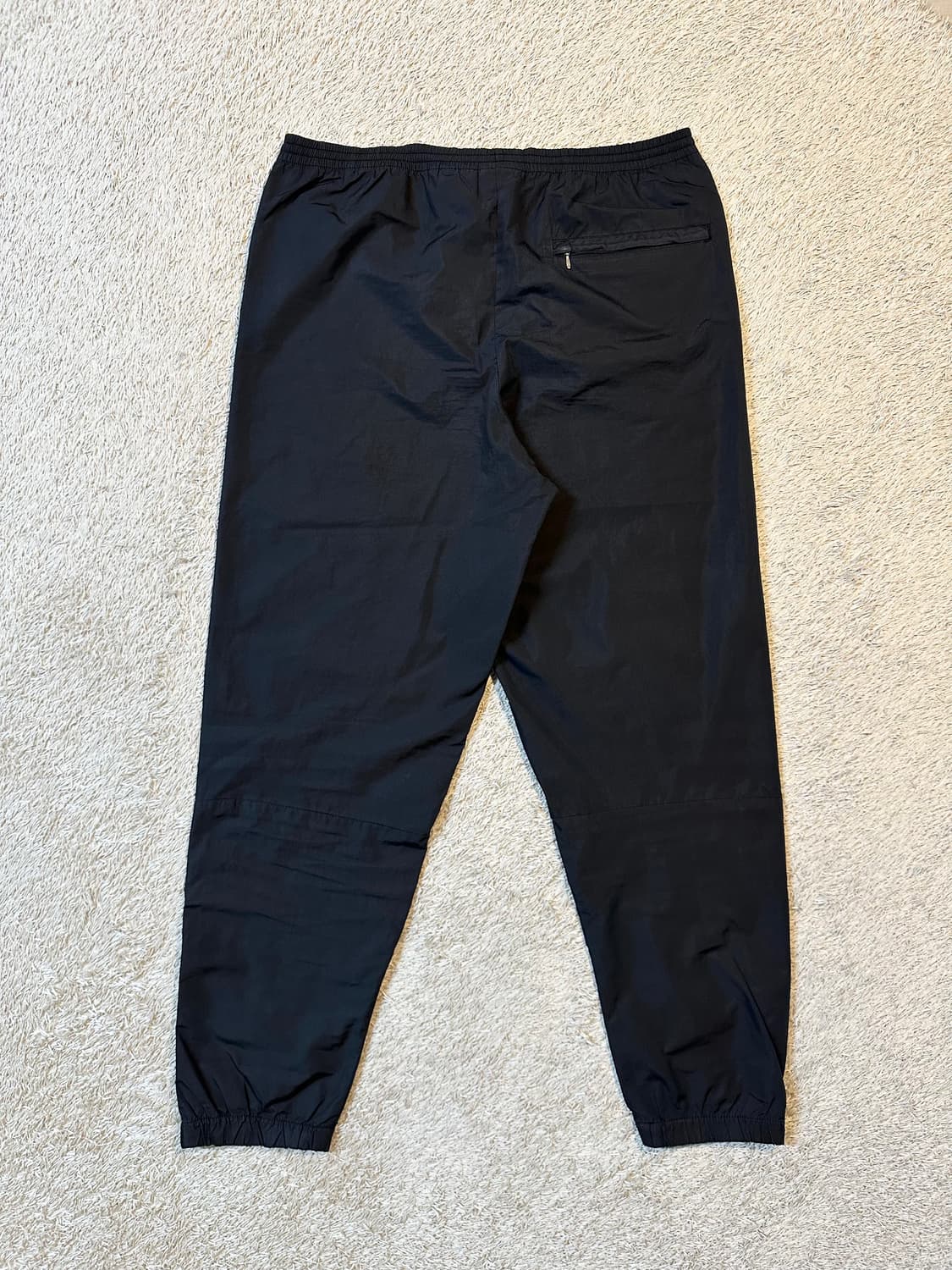 90's 나이키 올드스쿨 스우시 나일론 트랙팬츠 블랙 상품이미지4