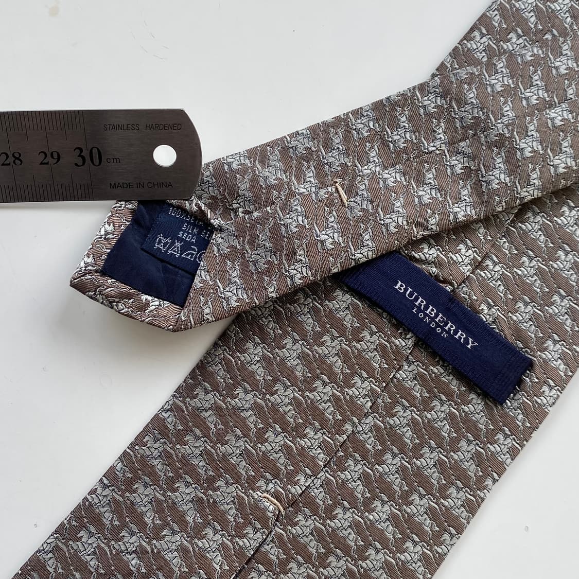버버리 모노그램 명품 정품 넥타이 (Burberry) 상품이미지5