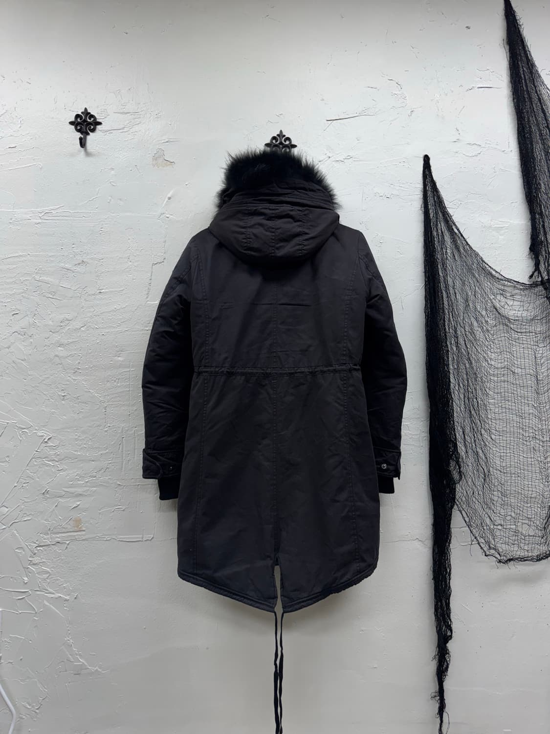 Buffalo bobs 00s trimming fur mods coat 상품이미지7