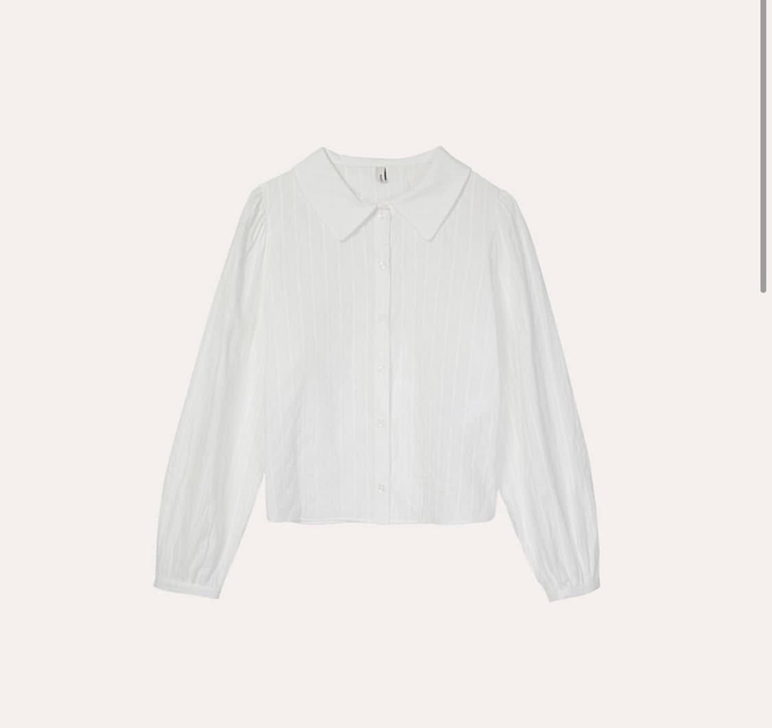 메리온 핀콧 카라 블라우스 상품이미지1