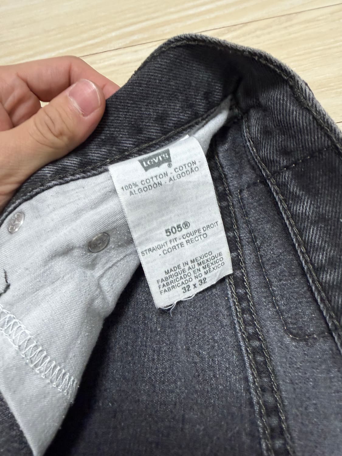 리바이스 빈티지 데님 505 32x32 상품이미지3