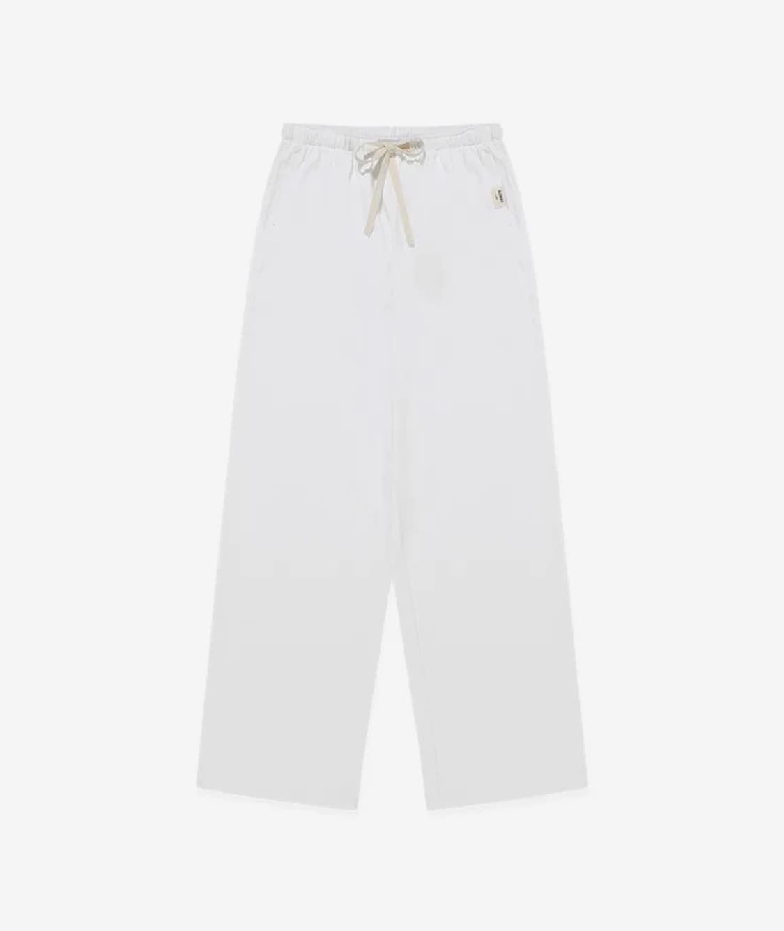 글로니 G 클래식 소프트 팬츠 화이트 트레이닝 팬츠 상품이미지1