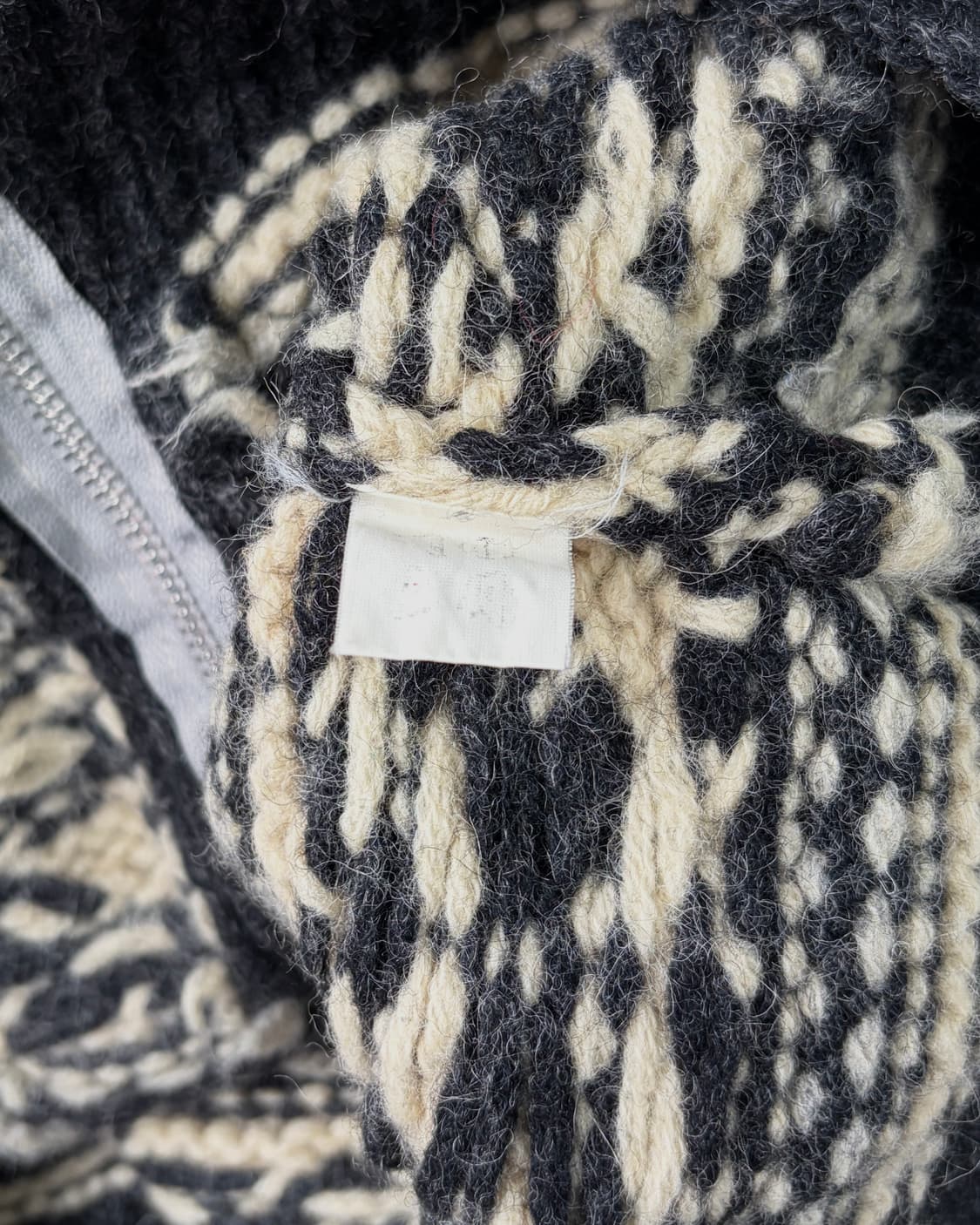 [S-M]THE NORTH WEAVE USA 코위찬 니트 집업 자켓 상품이미지9