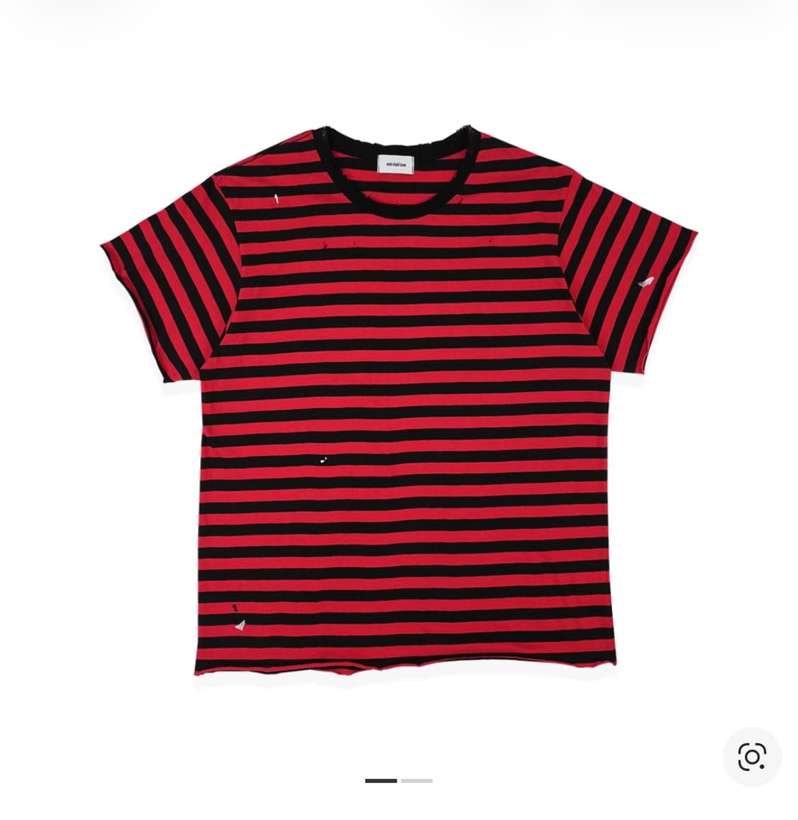 구매글) 스몰스튜핏튠즈 크라프트 스트라이프 티셔츠 상품이미지1