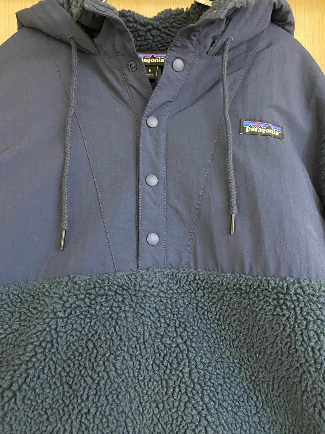 파타고니아 풀오버 아노락 네이비 상품이미지3