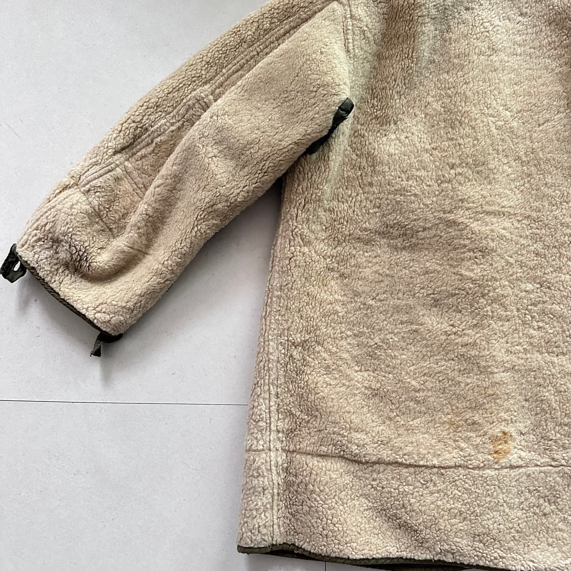 1951년산 미군 오리지널 M51 파카 양털 라이너 M 상품이미지4