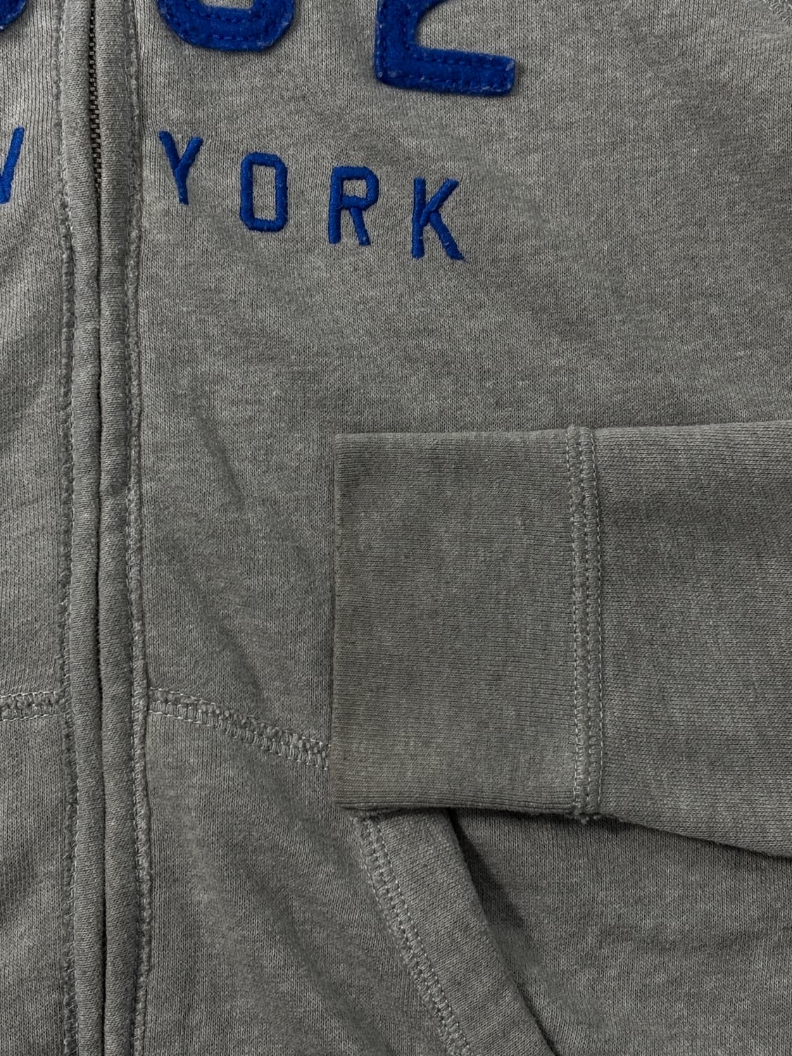 아베크롬비 Y2K 올드스쿨 뉴욕 후드 집업 상품이미지5