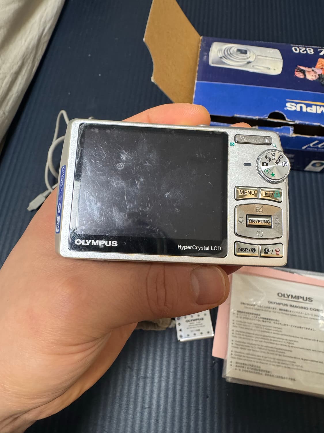 올림푸스 뮤 820 디지털 카메라,디카 팝니다 상품이미지3
