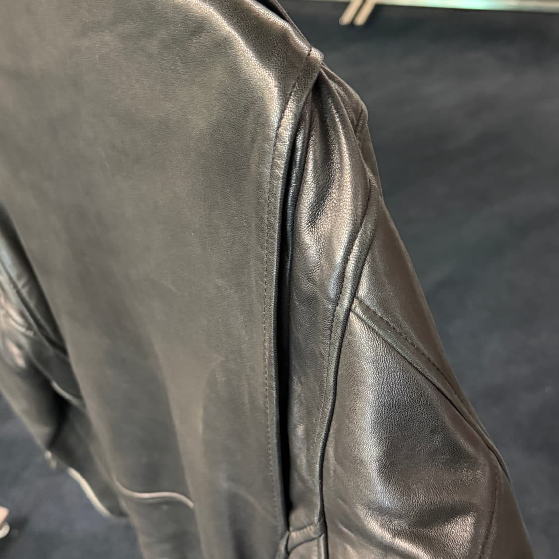 [FREE] 카이아크만 양가죽 라이더자켓 상품이미지6