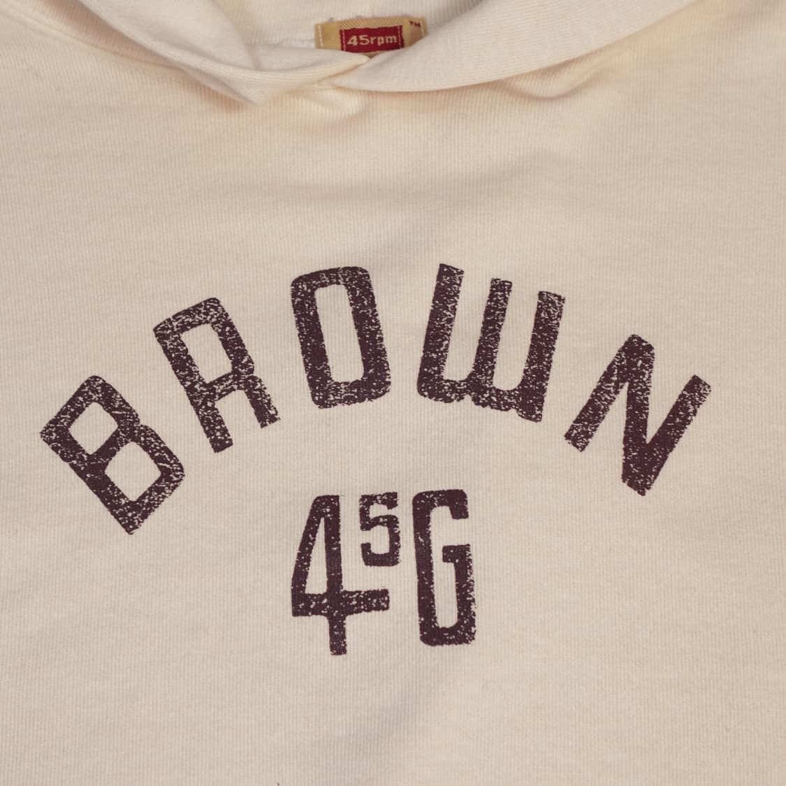 45rpm 일본 후드스웻 상품이미지6