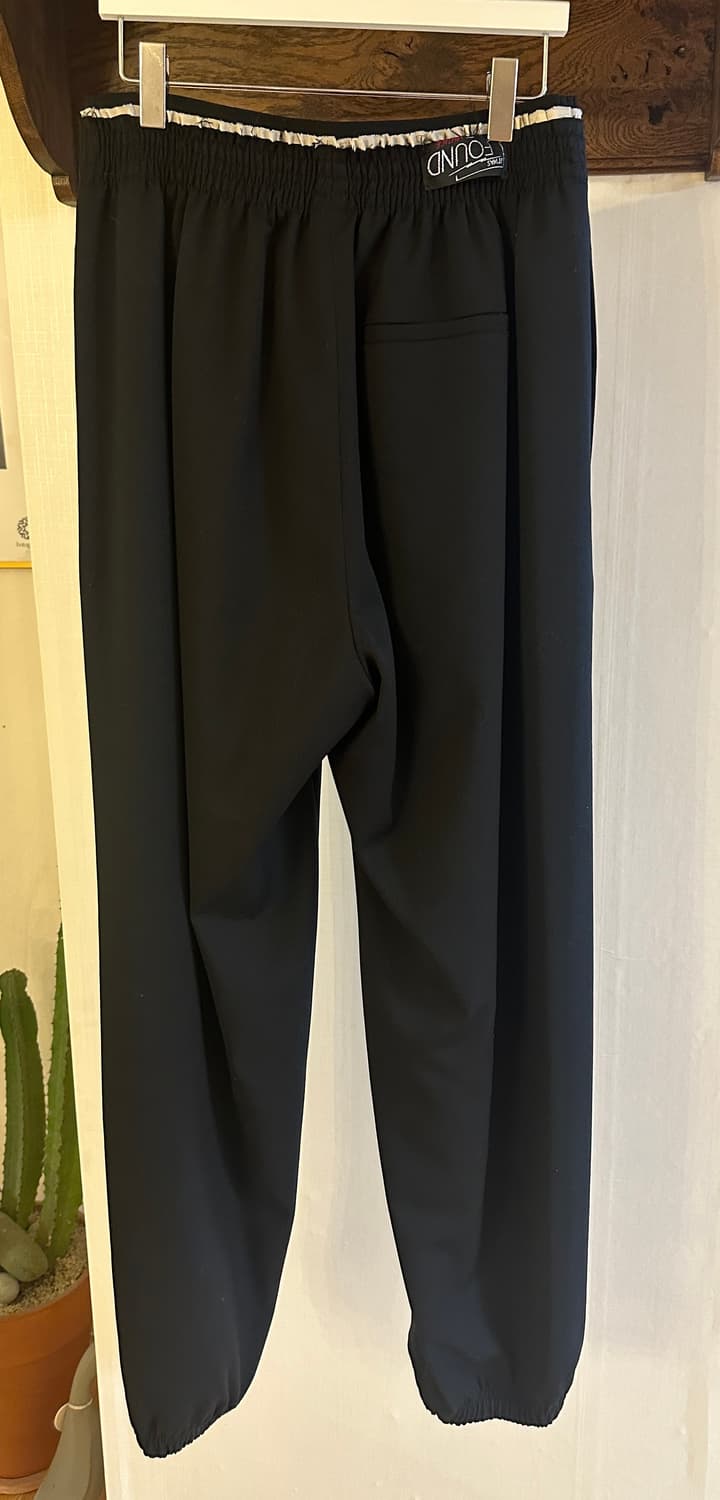 스탠드얼론 울 조거 팬츠 블랙 (M) 상품이미지3