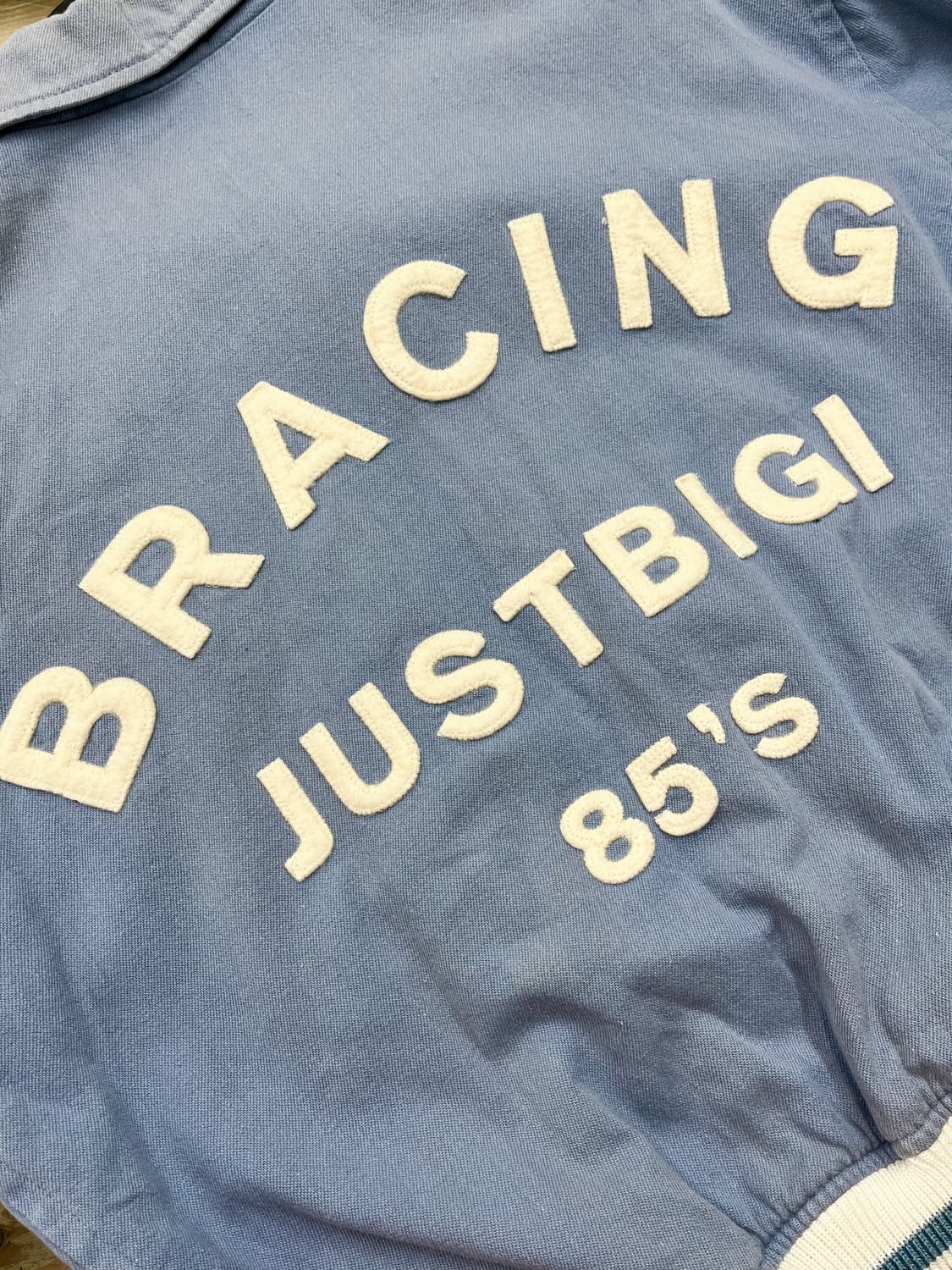 Just Bigi 90's 스위프트 브레이싱 자켓 상품이미지6