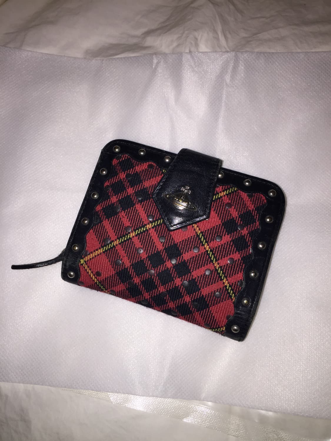 비비안웨스트우드 빈티지 체크 지갑 상품이미지6