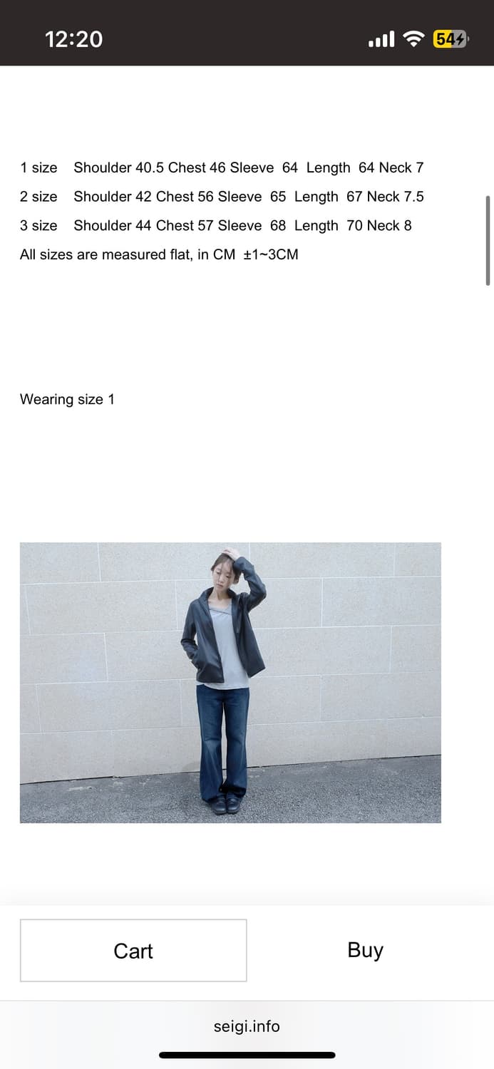 yuri leather zip jacket  상품이미지2