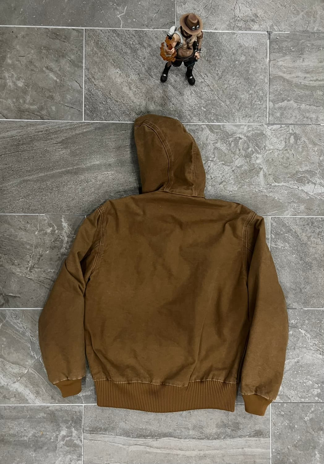 (S)칼하트 덕 액티브 후드자켓 J130 211(BRN) 칼하트브라운 상품이미지2