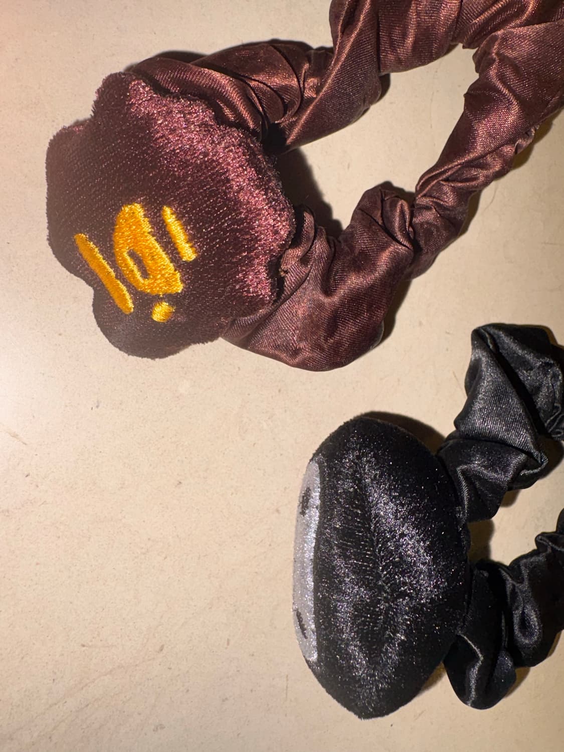 베이프 bape 베이비 마일로/빅사루 머리끈 스크런치 곱창밴드 상품이미지2